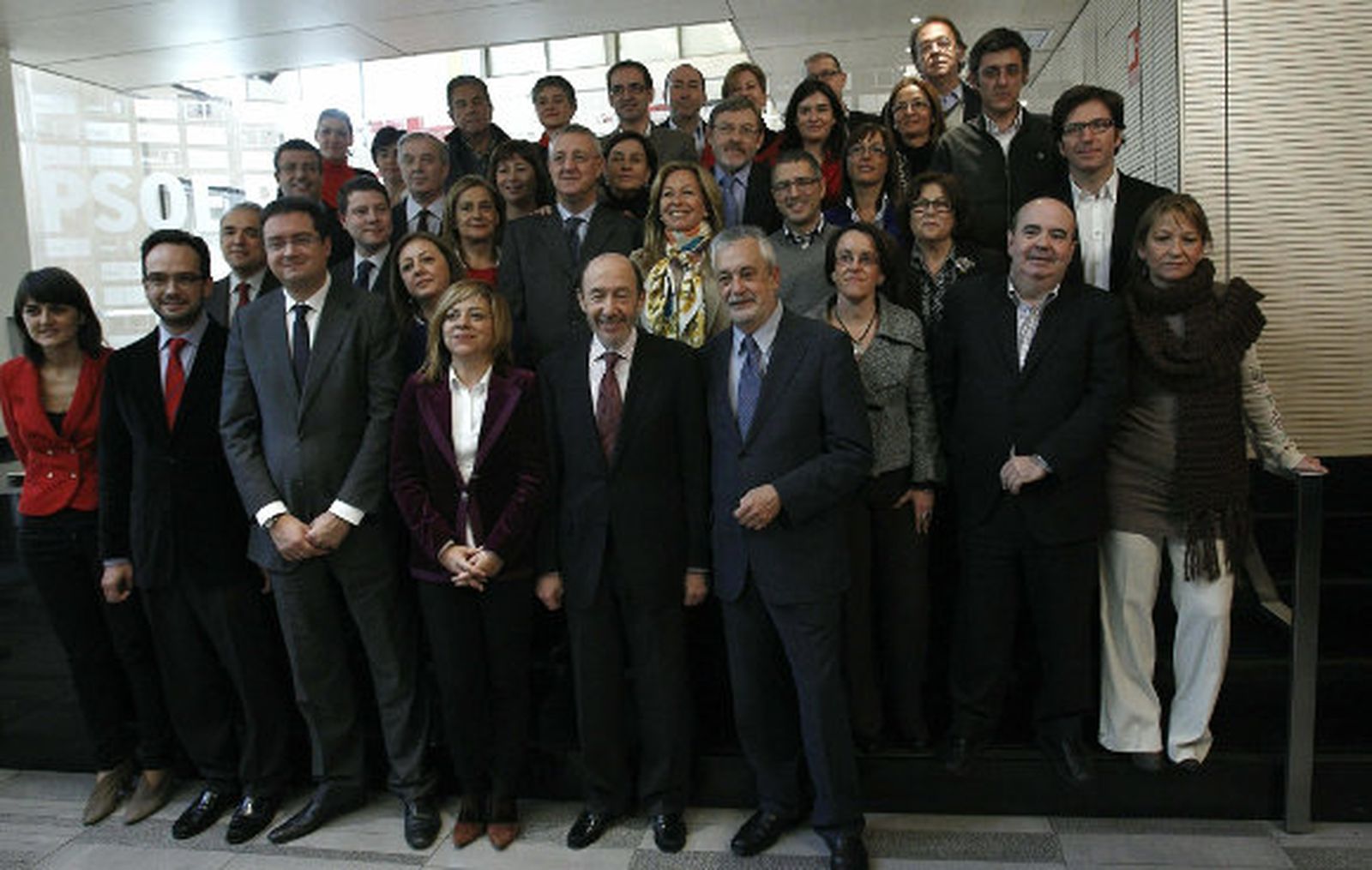 Soraya Rodríguez y Marcelino Iglesias, portavoces del PSOE en el Congreso y el Senado