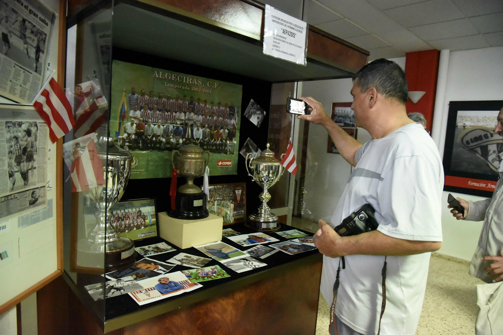 Homenaje del Algeciras CF a José Luis Montes