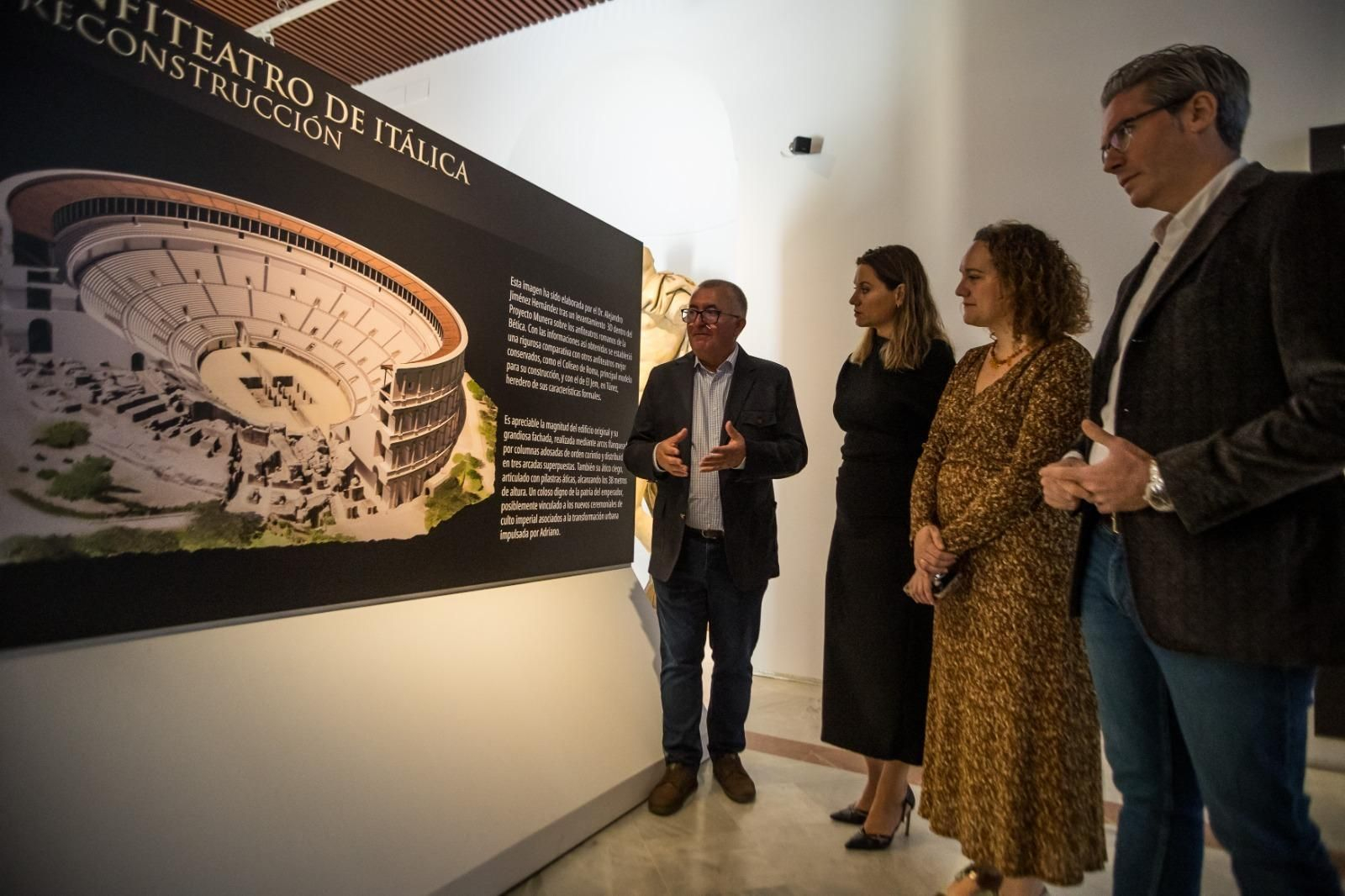 Inauguración de la exposición.