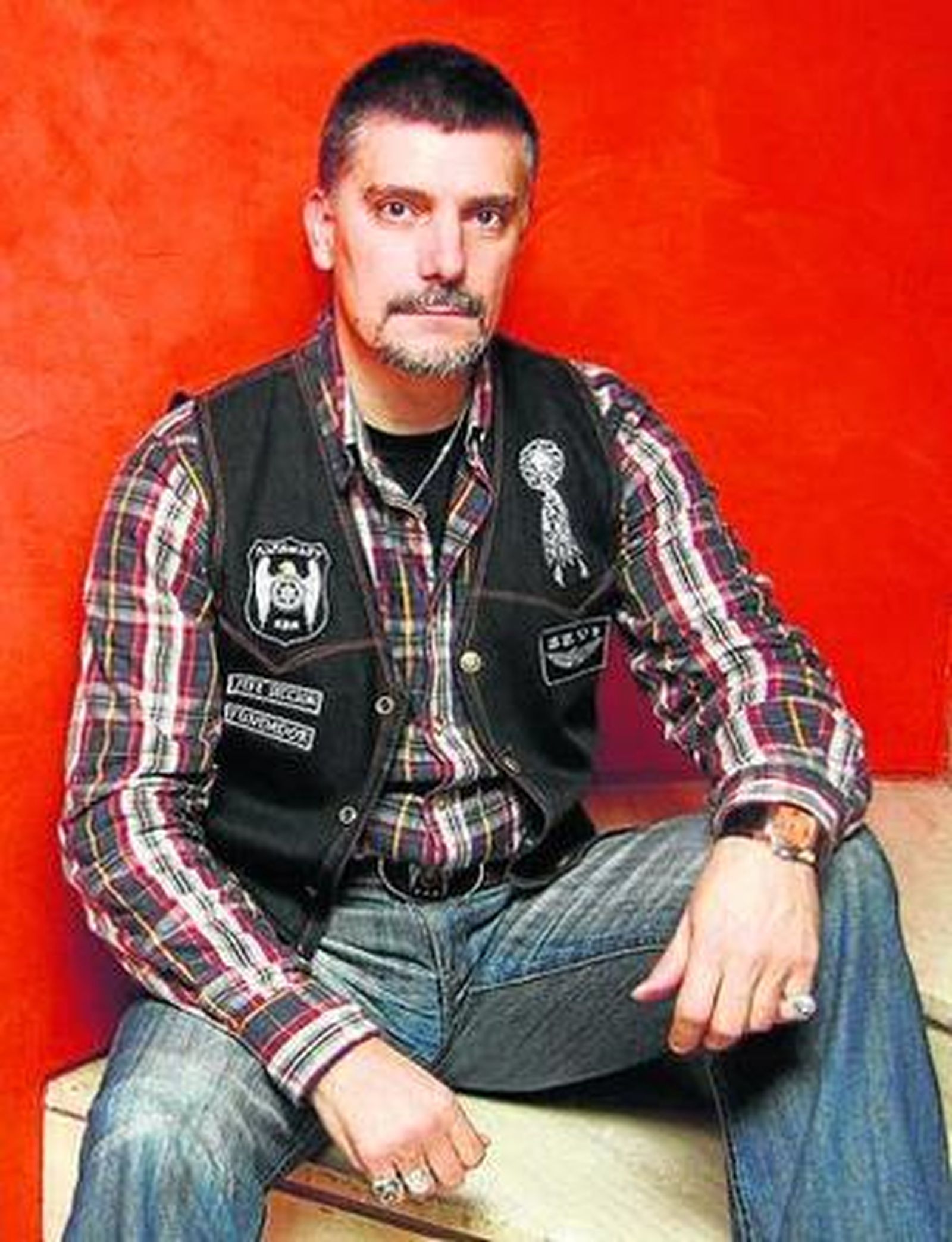 Un policía con alma de motero