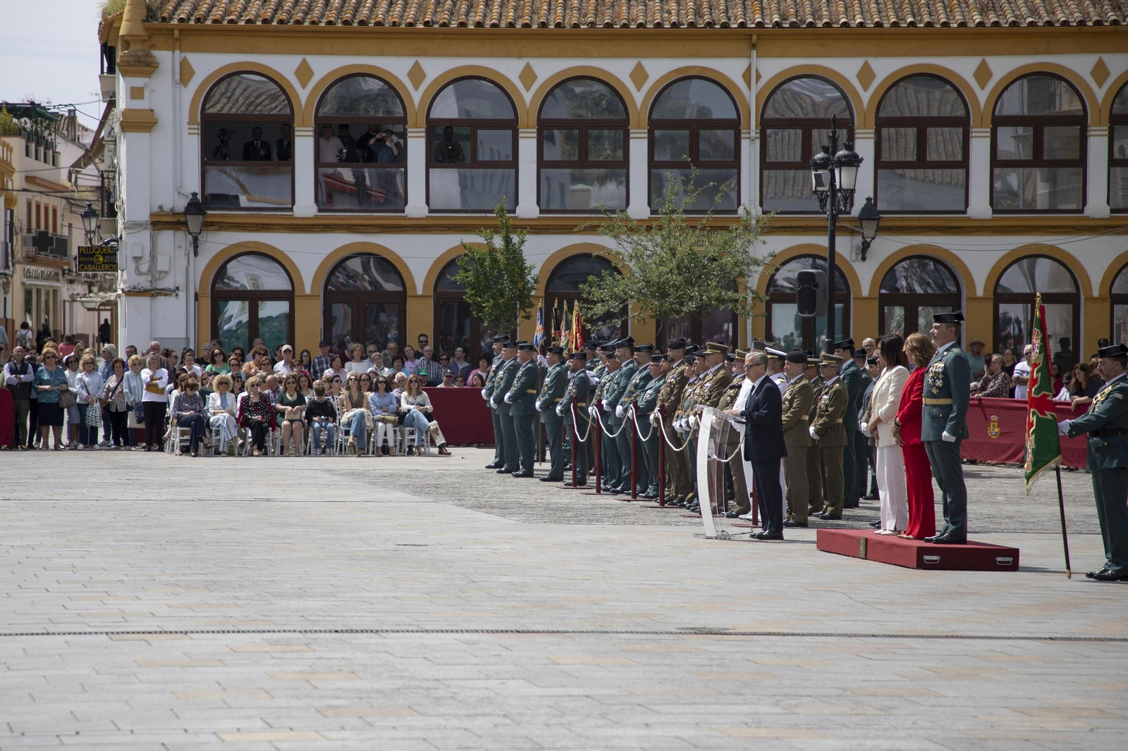 Conmemoración en Palma del Río del 181 aniversario de la fundación de la Guardia Civil