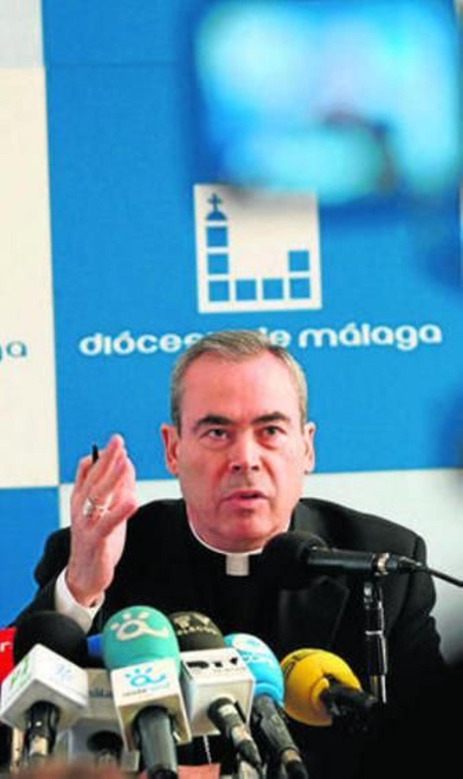 El obispo de Málaga, Jesús Catalá, en una imangen de archivo.