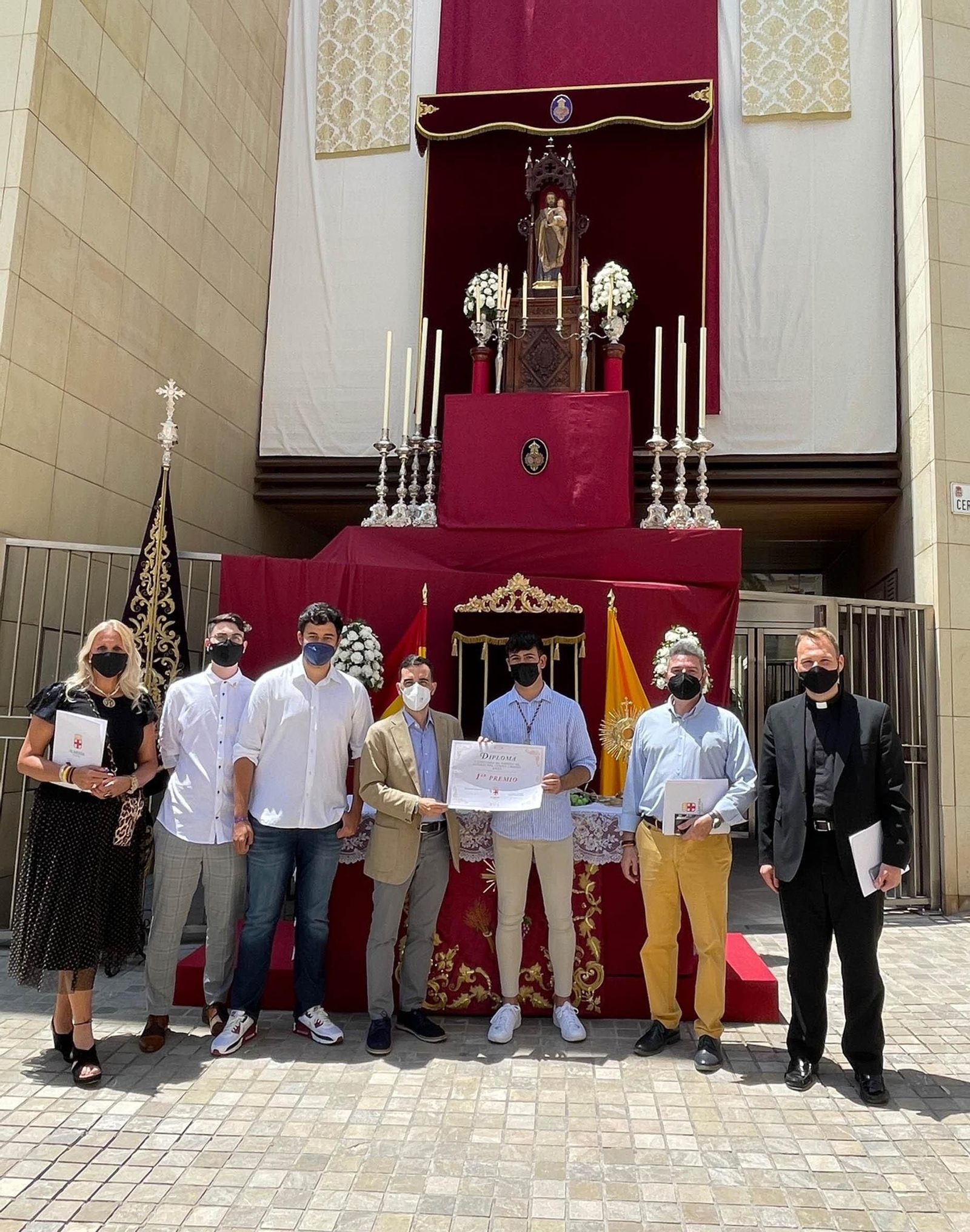 La Hermandad de Pasión se hizo con el primer premio.