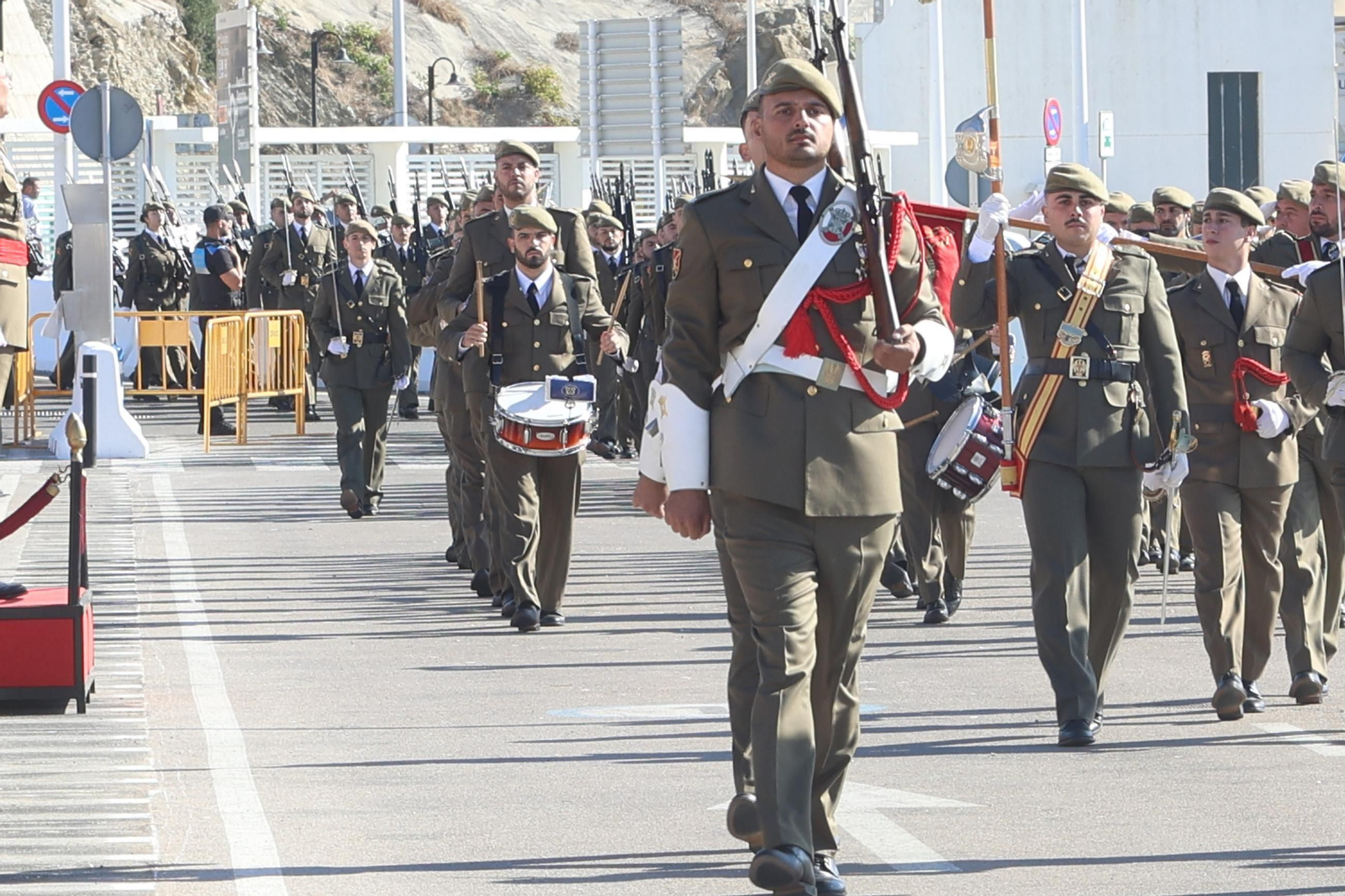Las fotos de la jura de bandera civil en Tarifa