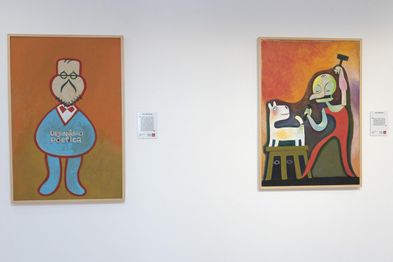 Fotos de la exposición permanente de Andrés Vázquez de Sola en el Centro de Arte Contemporáneo de San Roque