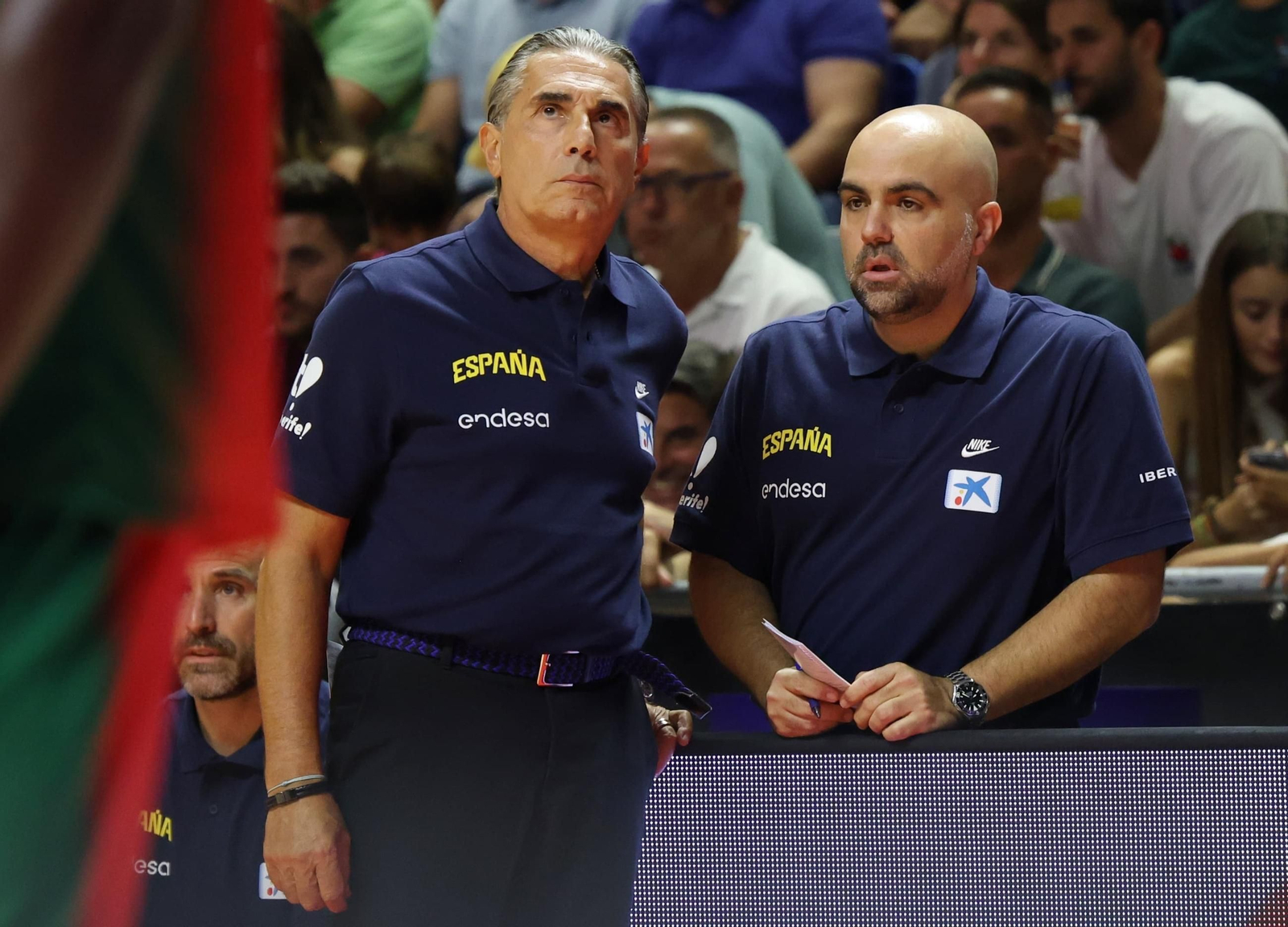 España-Portugal de baloncesto en Málaga, en fotos