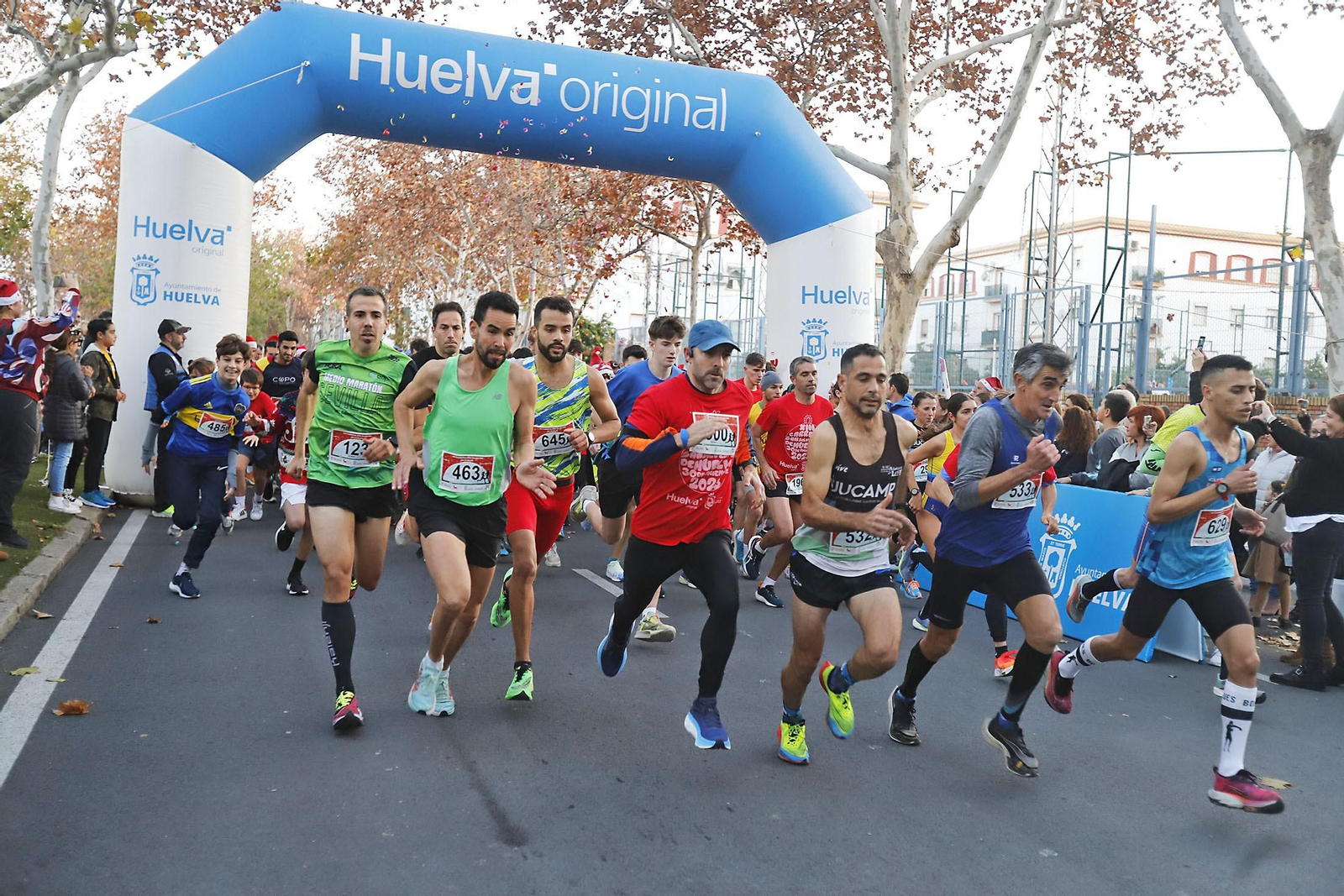 Imágenes de la XIII carrera de San Silvestre en Huelva