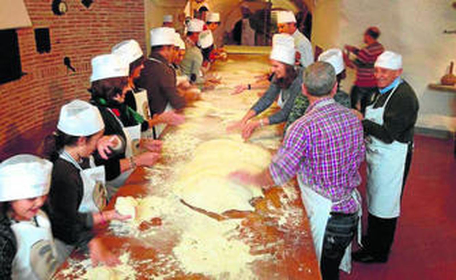 El curso de la elaboración de pan permite a cada usuario llevarse a casa su propia hogaza.