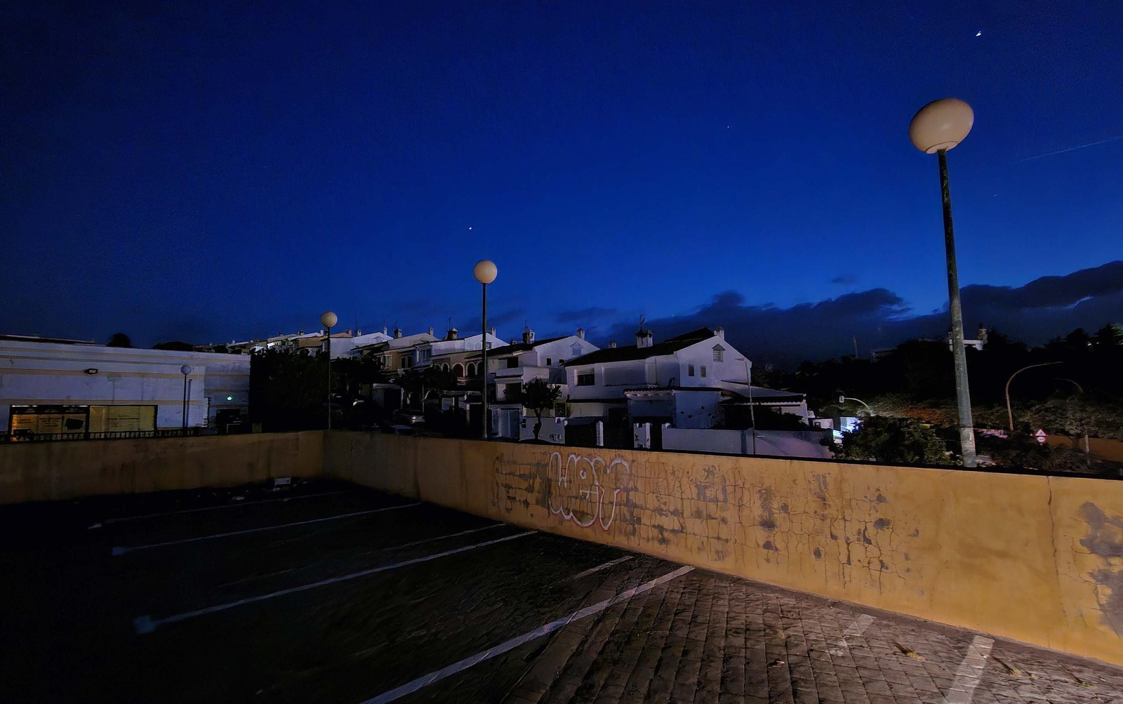 Algeciras durante la noche del apagón histórico, en imágenes