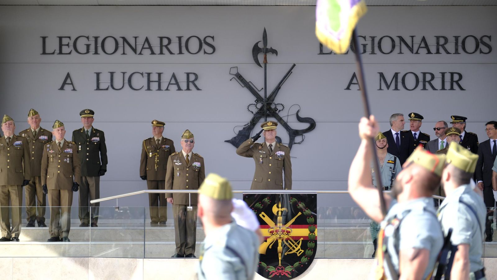 Conmemoración del Combate de Edchera en la Base Álvarez de Sotomayor de La Legión, en imágenes