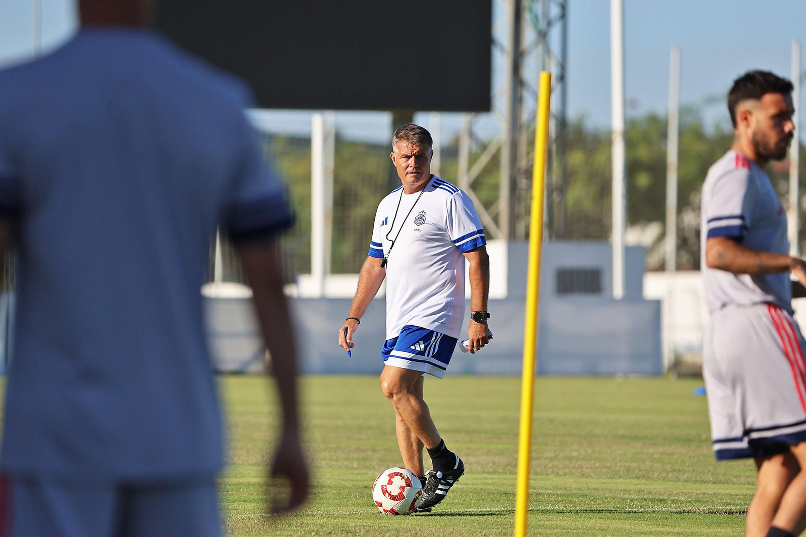 Las imágenes del primer entrenamiento del del Recreativo de Huelva