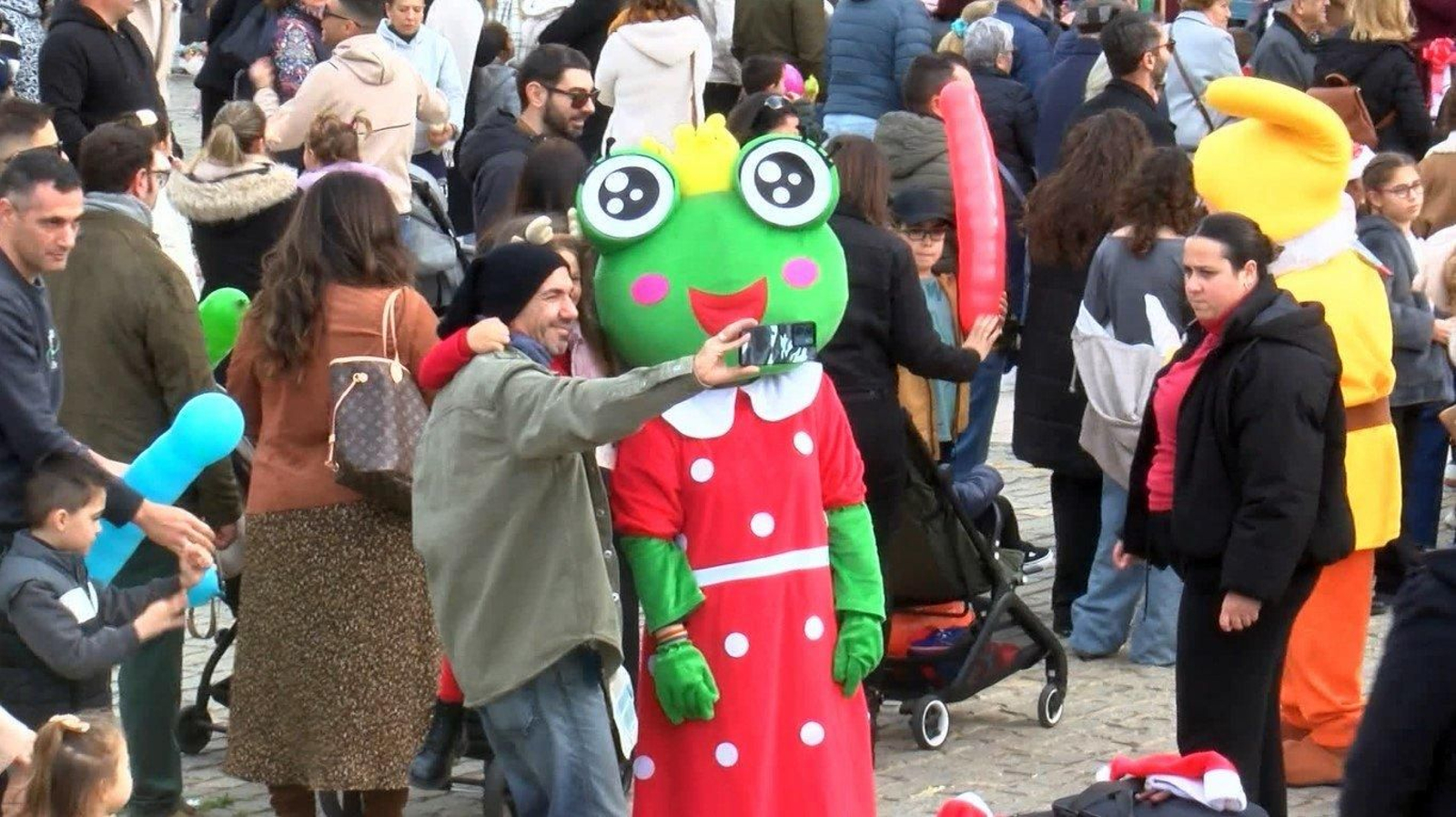 Llegada de la Cartera Real a Puerto Real