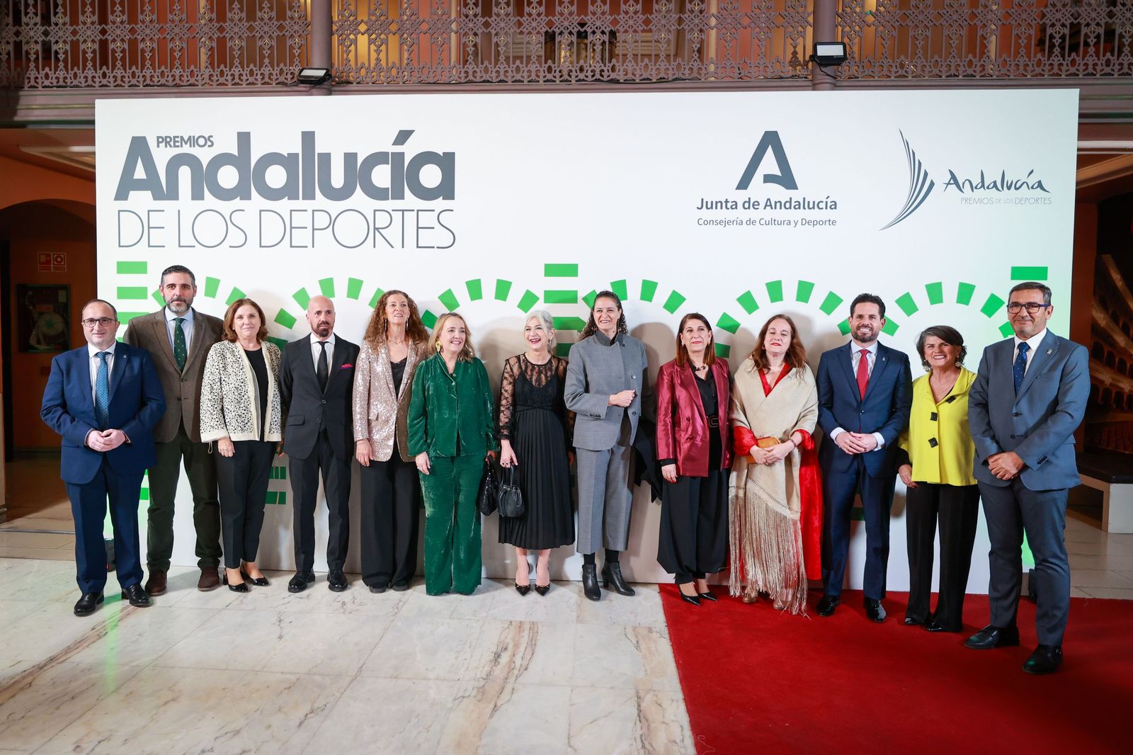 Las imágenes de la gala de entrega de los Premios Andalucía de los Deportes 2025
