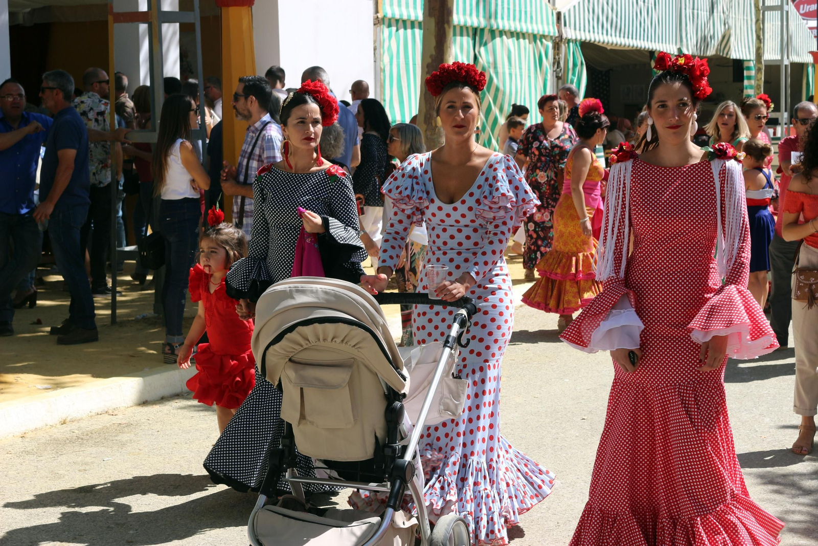 Así ha cambiado la Feria de Puerto Real en los últimos 30 años