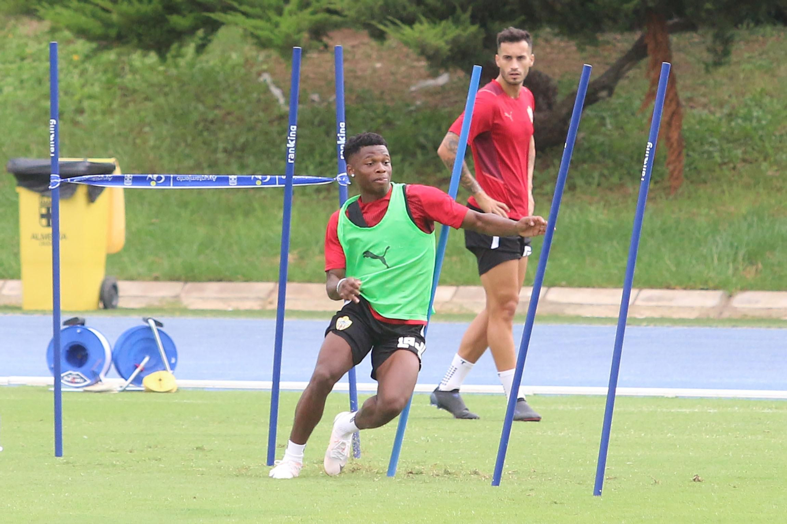 Fotogalería del entrenamiento de la UD Almería del miércoles 11 de agosto