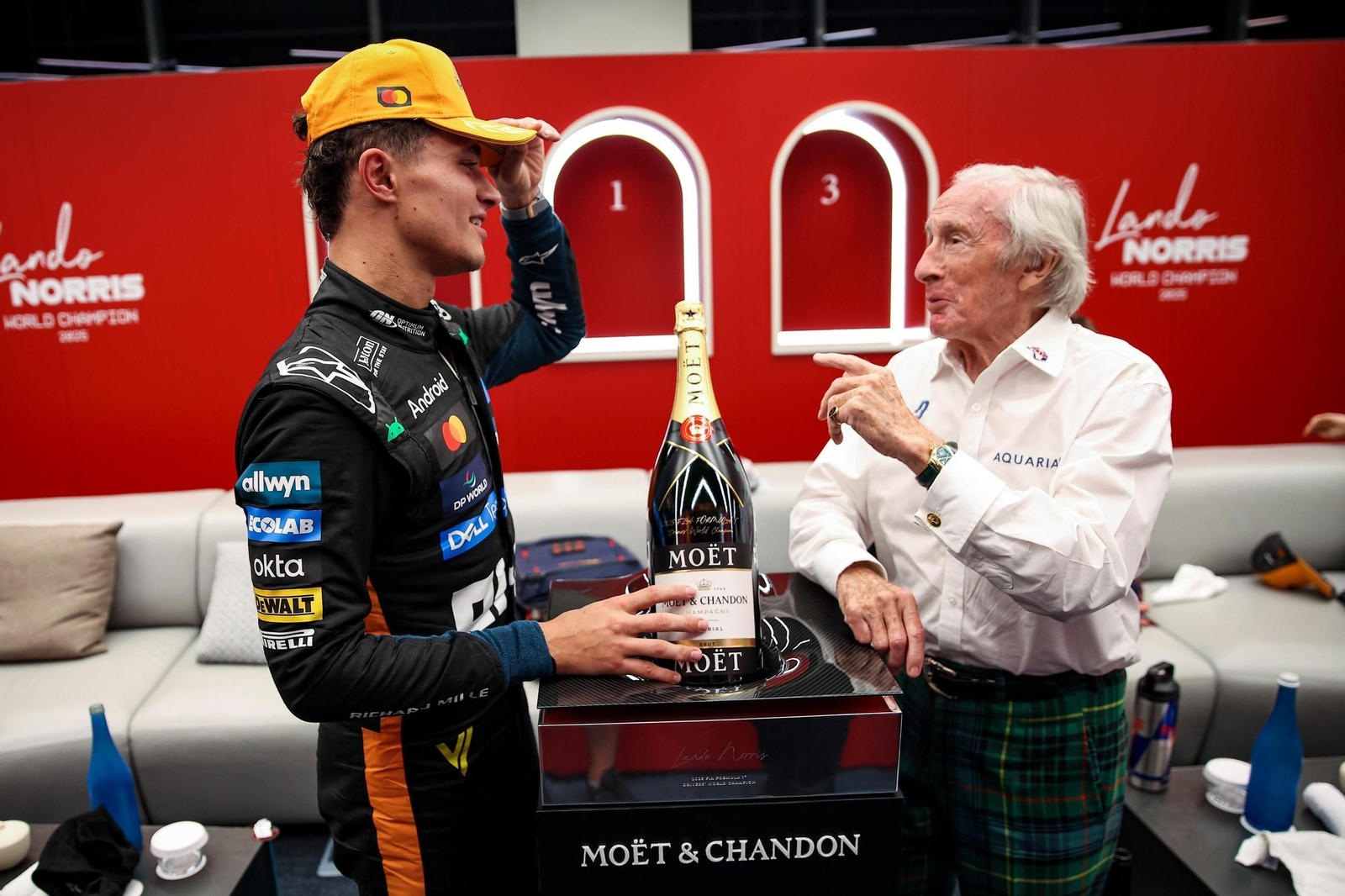 Las fotos del título mundial de Lando Norris en la Fórmula 1