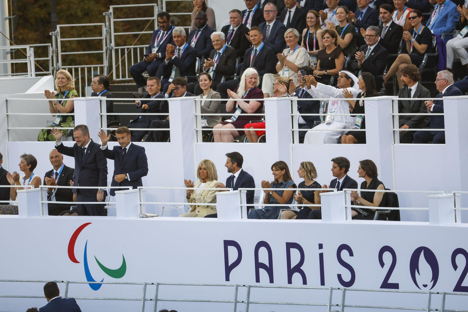 Las fotos de la inauguración de los Paralímpicos París 2024