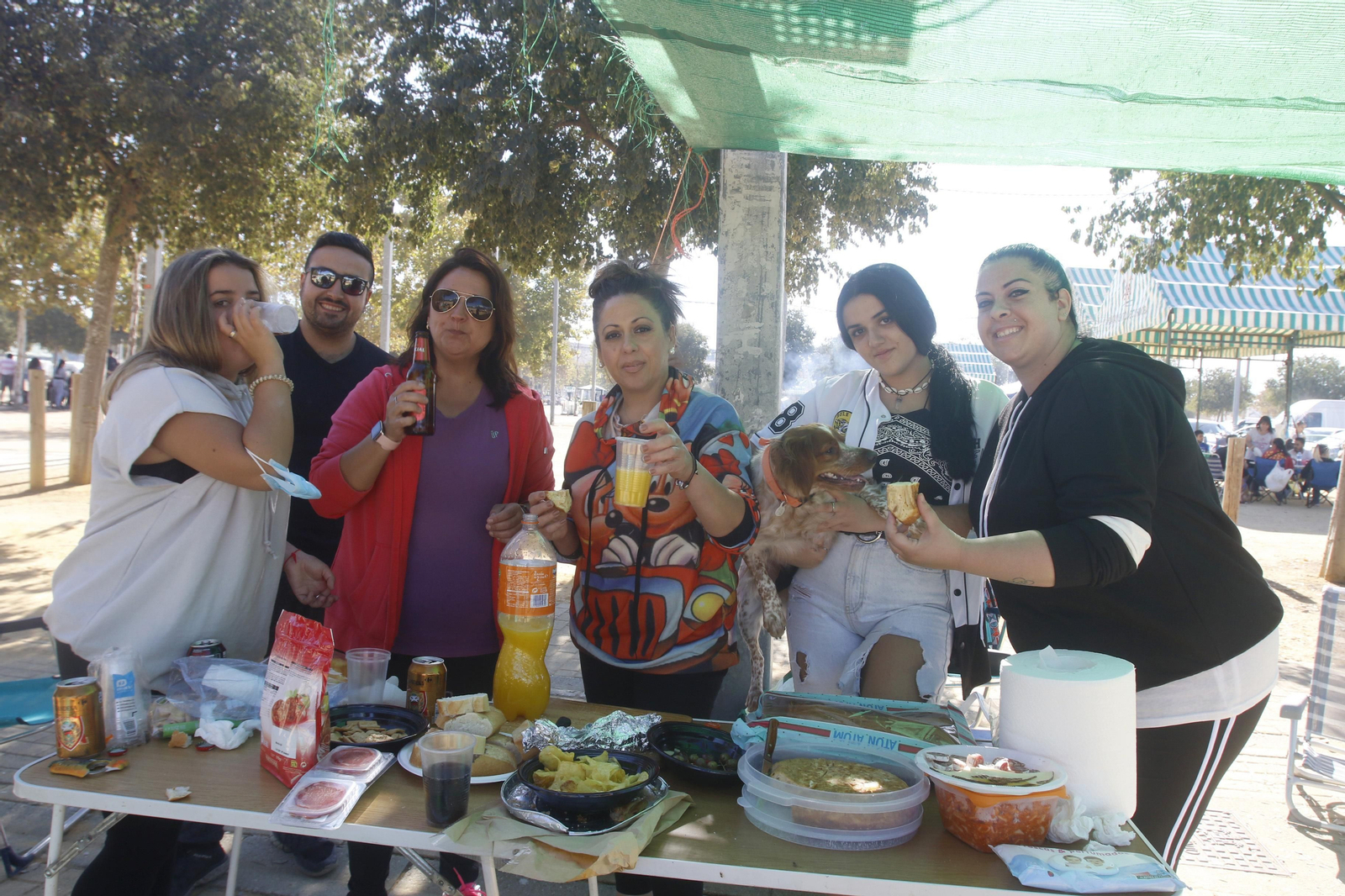 Los peroles por San Rafael, en fotografías