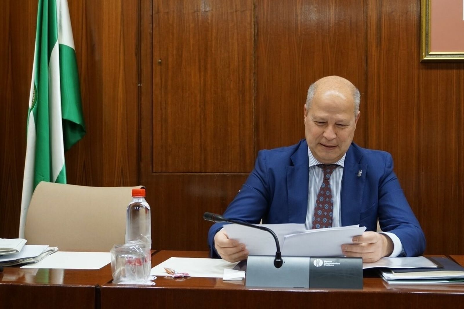 Javier Imbroda, consejero de Educación