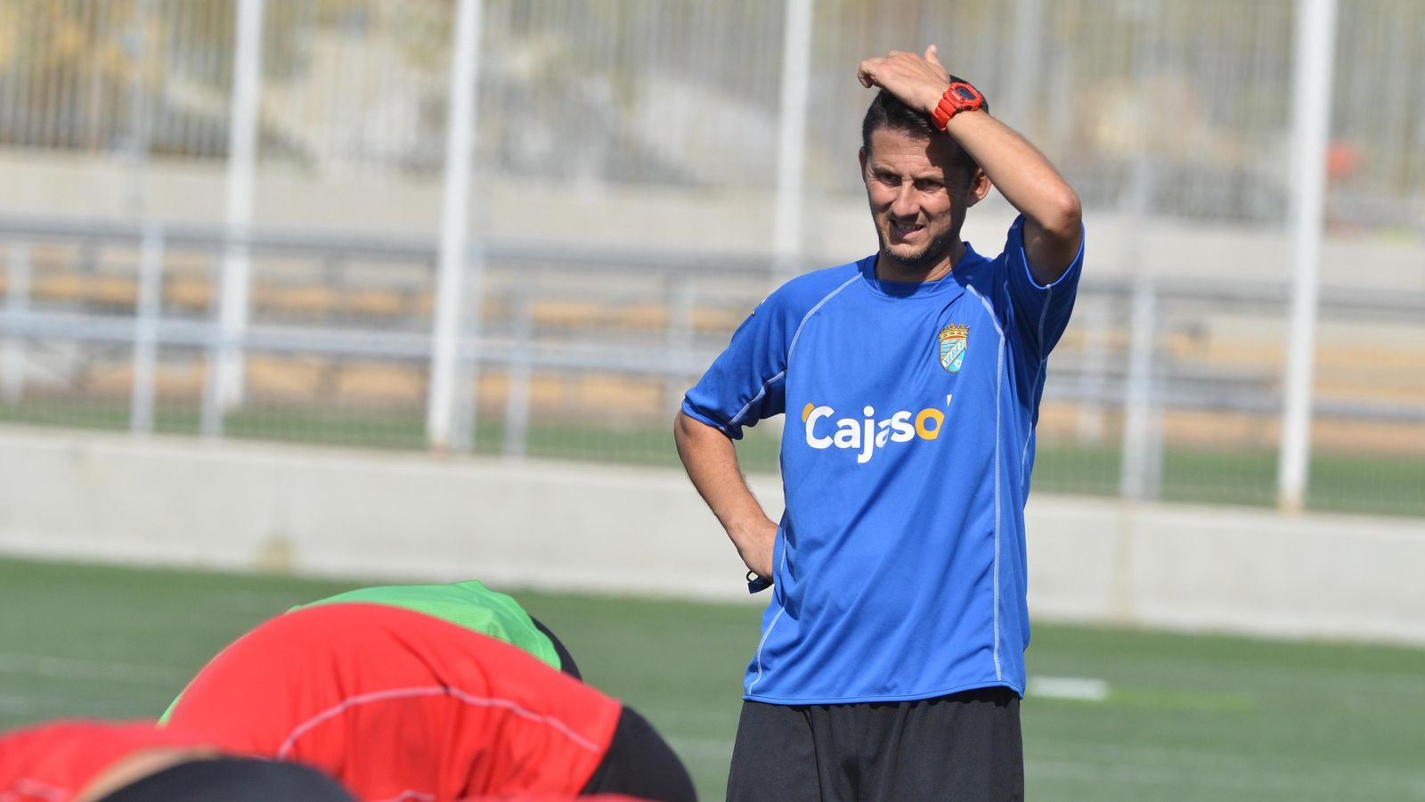 Puma, en su etapa como entrenador del Xerez CD.