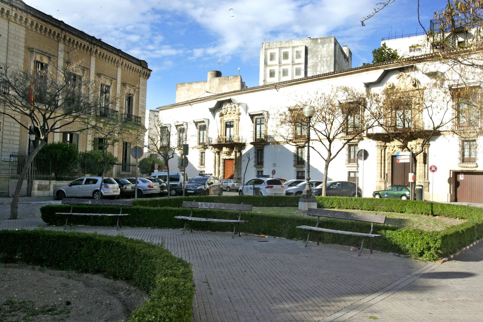 Sede del Obispado en el palacio de Bertemati.