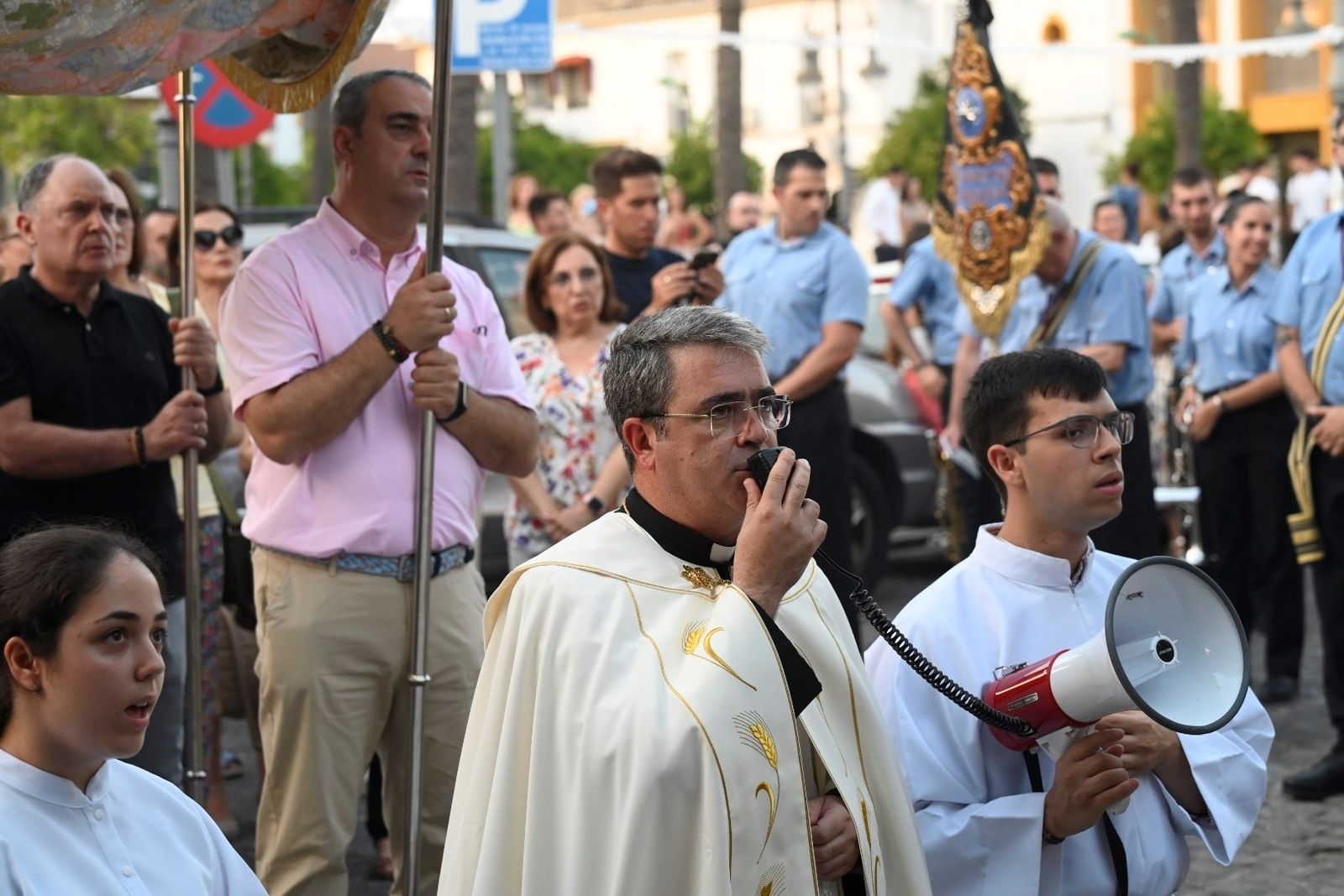 La procesión del Corpus Christi en Cañero, en imágenes