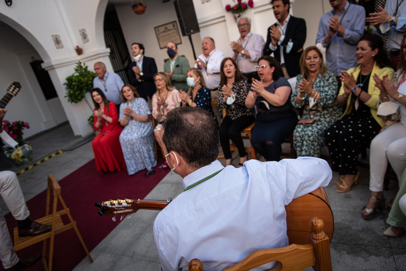 Imágenes de la misa de romeros de la Hermandad de Huelva
