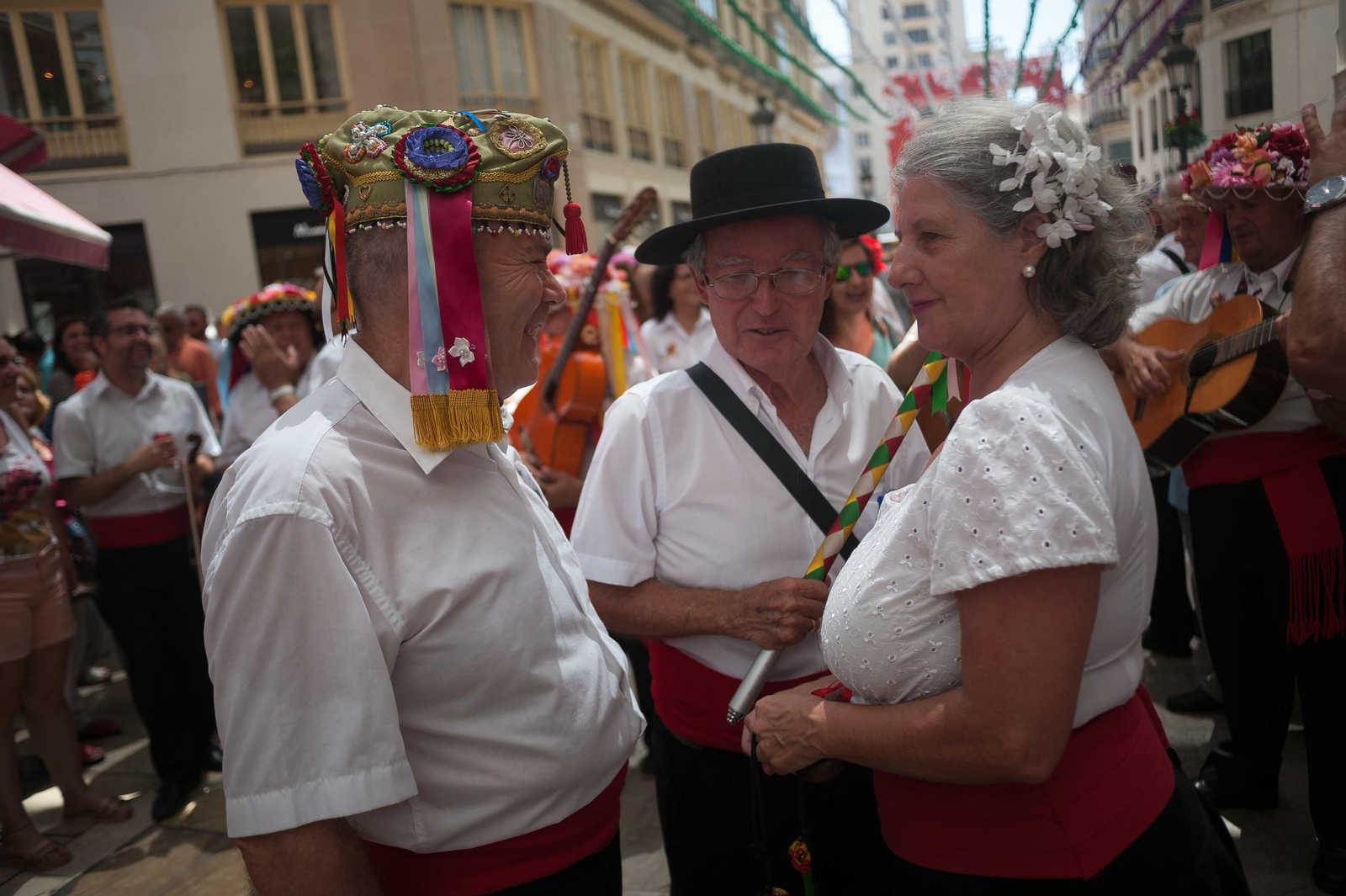 El primer día de la Feria de Málaga en el Centro, en fotos