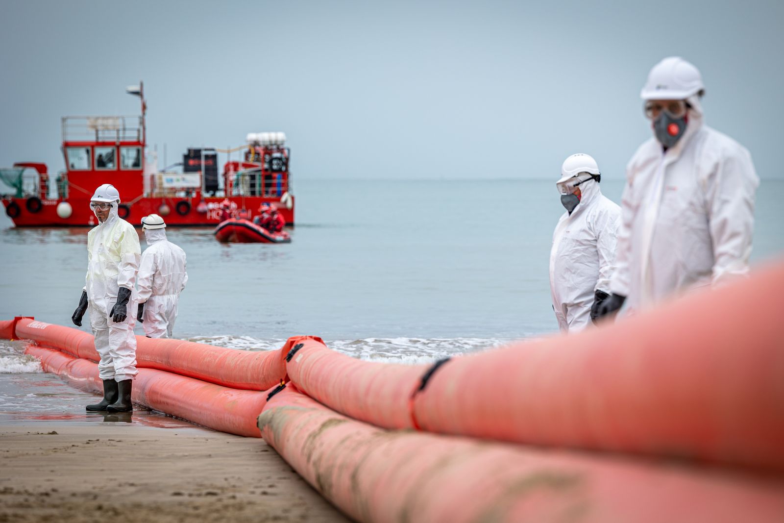 Imágenes del simulacro marítimo en en El Puerto