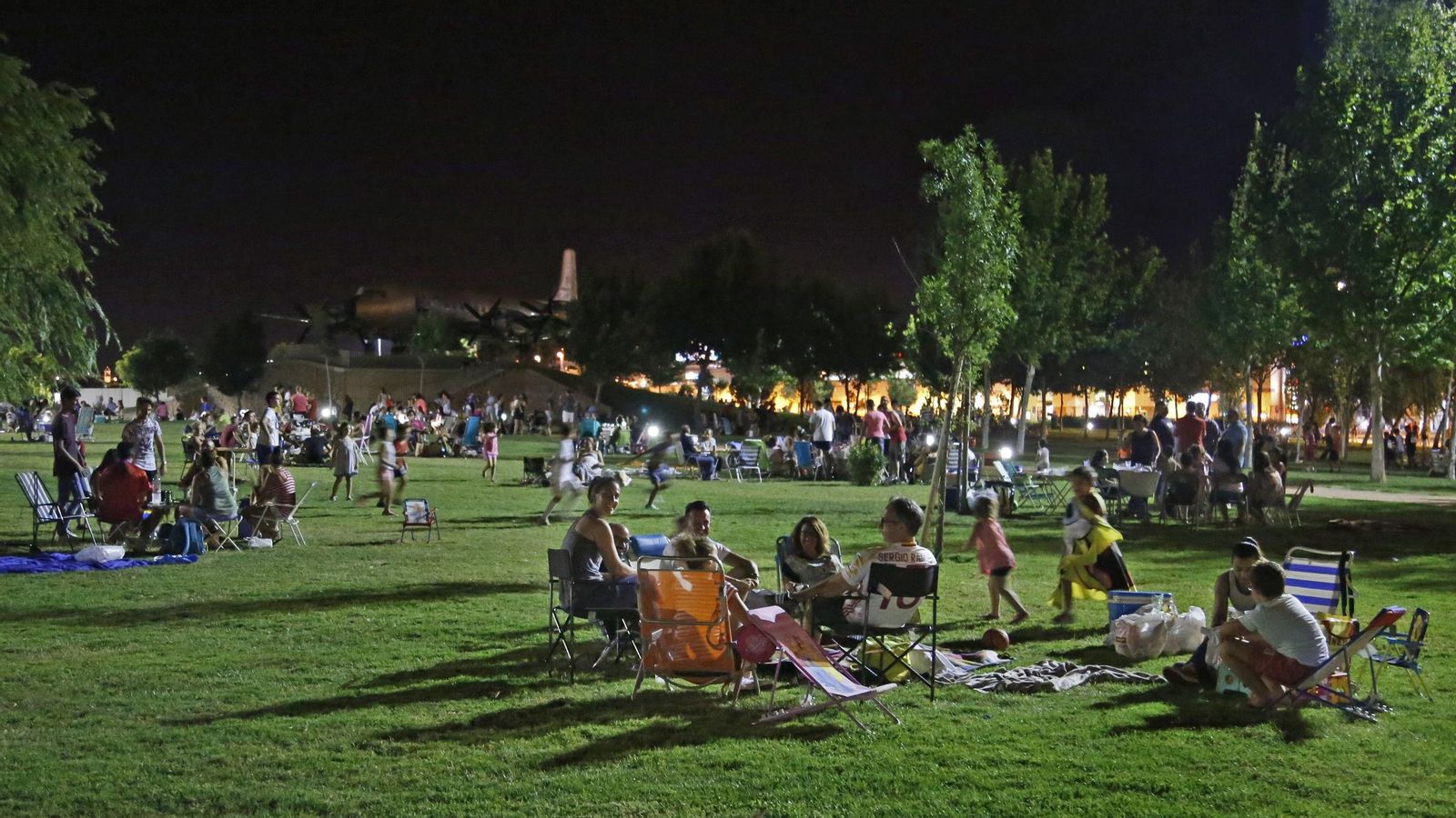 Picnics  en las zonas del balcón del Guadalquivir y la Asomadilla. Córdoba.