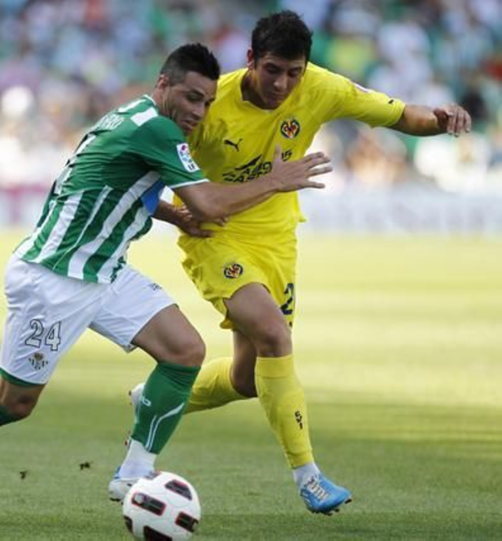 El Betis gana el último partido de la Liga al Villarreal B (2-1). / Antonio Pizarro