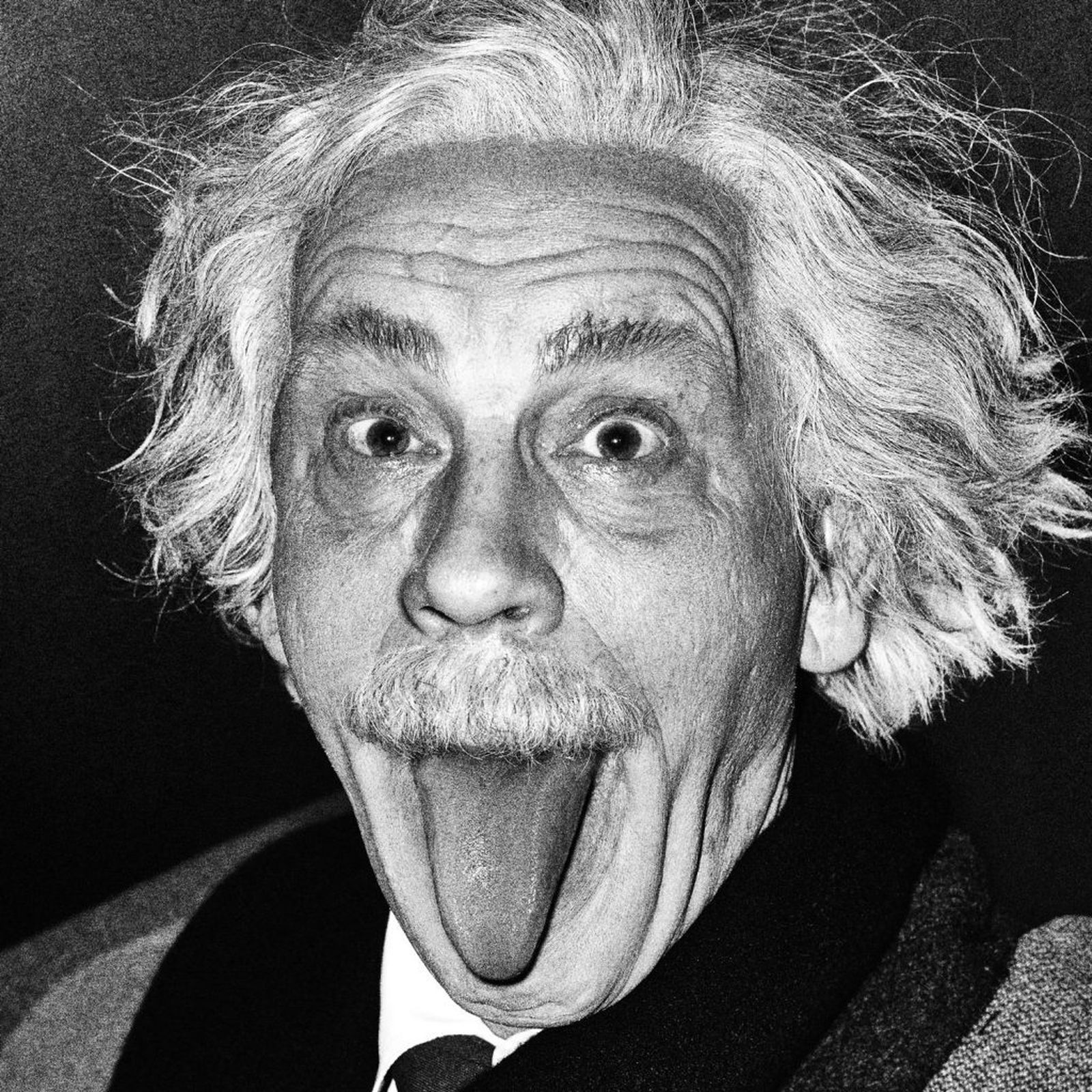 Fotografía de Albert Einstein que revisa Sandro Miller.