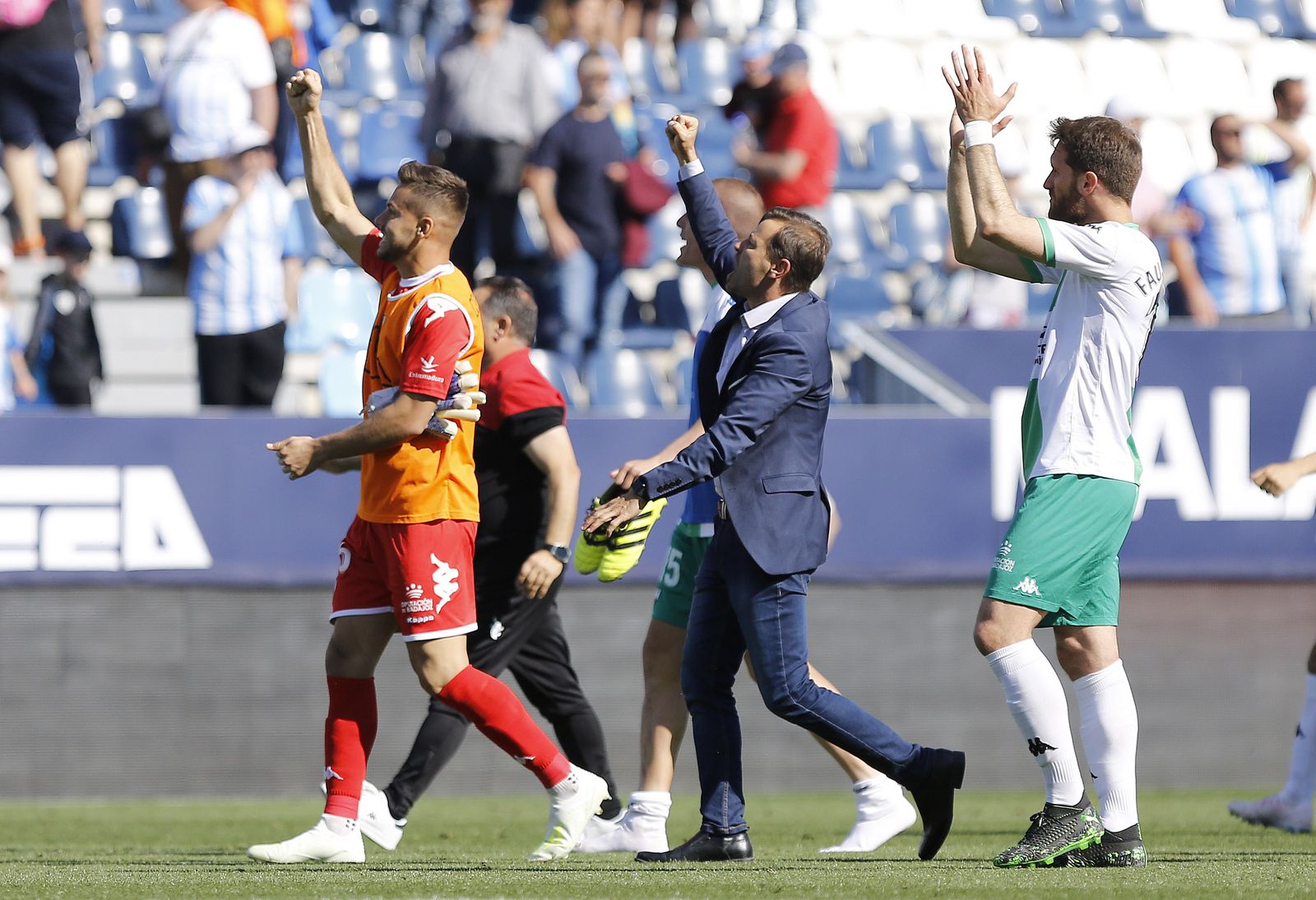 Las fotos del Málaga CF-Extremadura