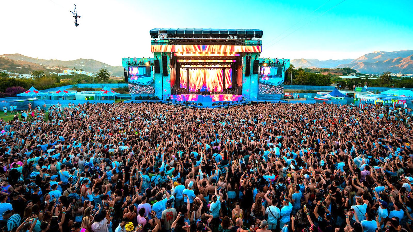 os primeros conciertos  de RBF en Nerja fueron un gran éxito de publico, artistas y organización