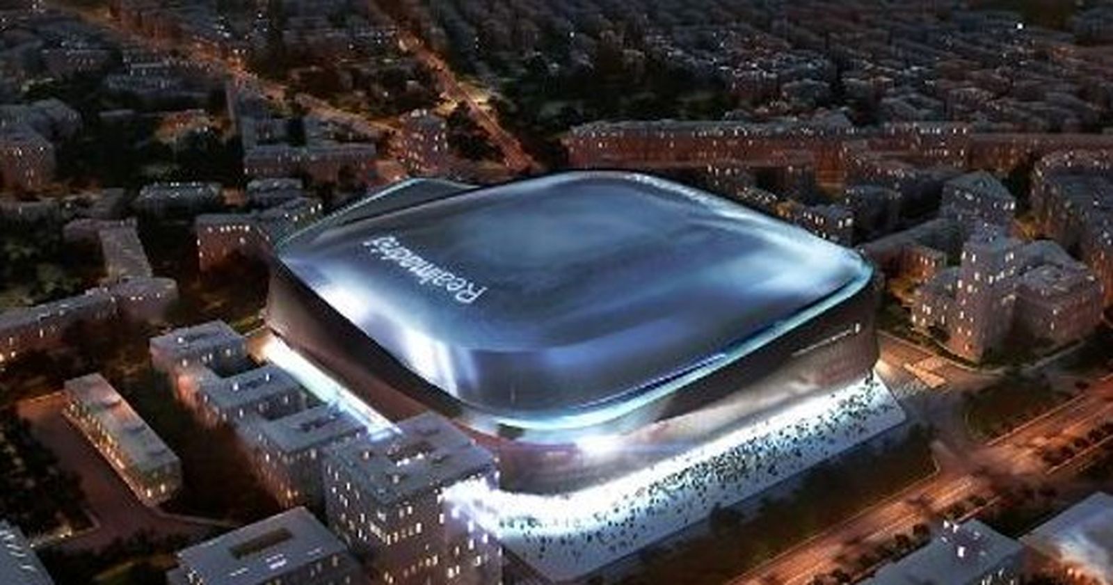 El estadio Santiago Bernabéu