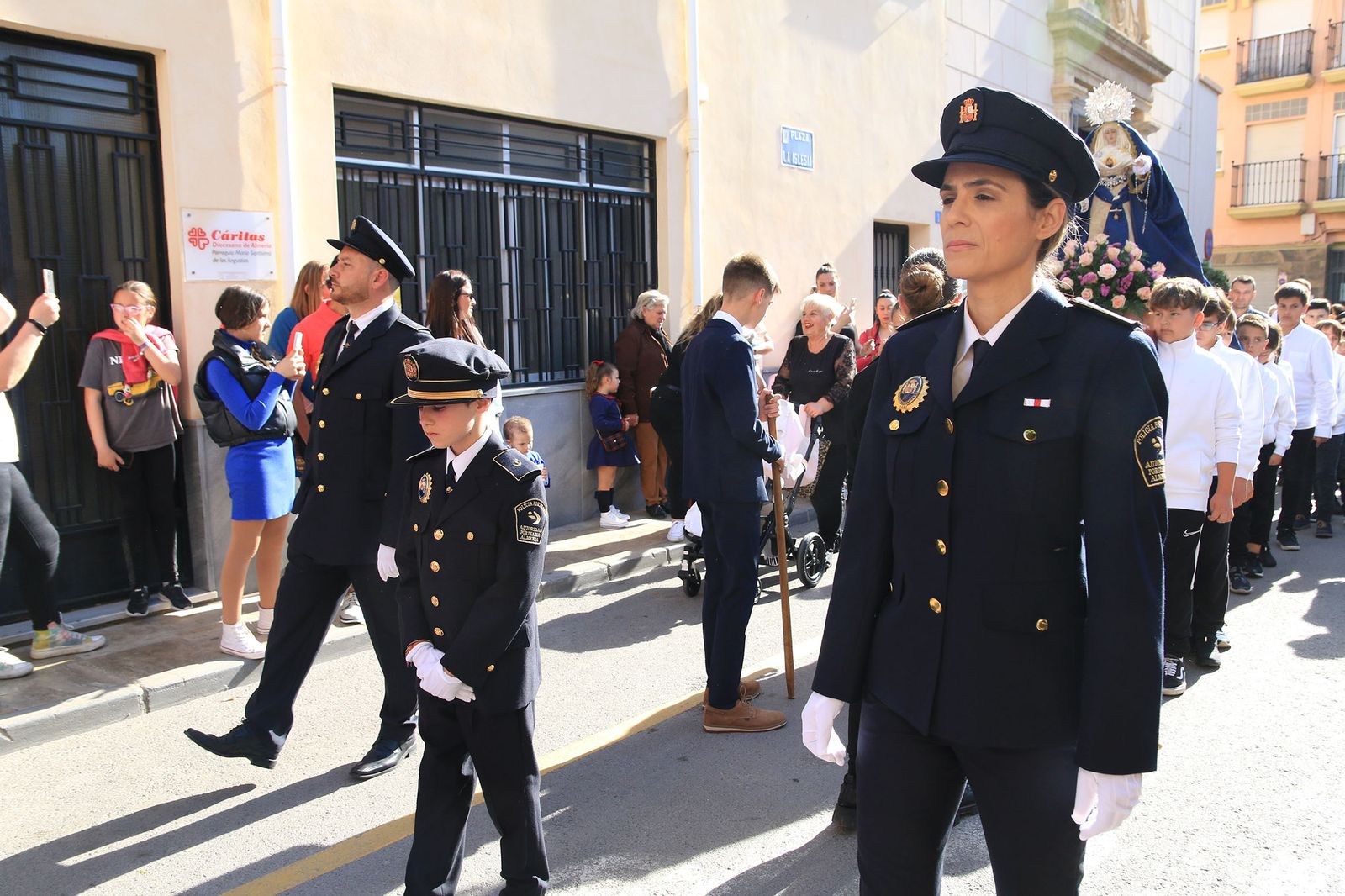 La procesión infantil de La Estrella de Viator