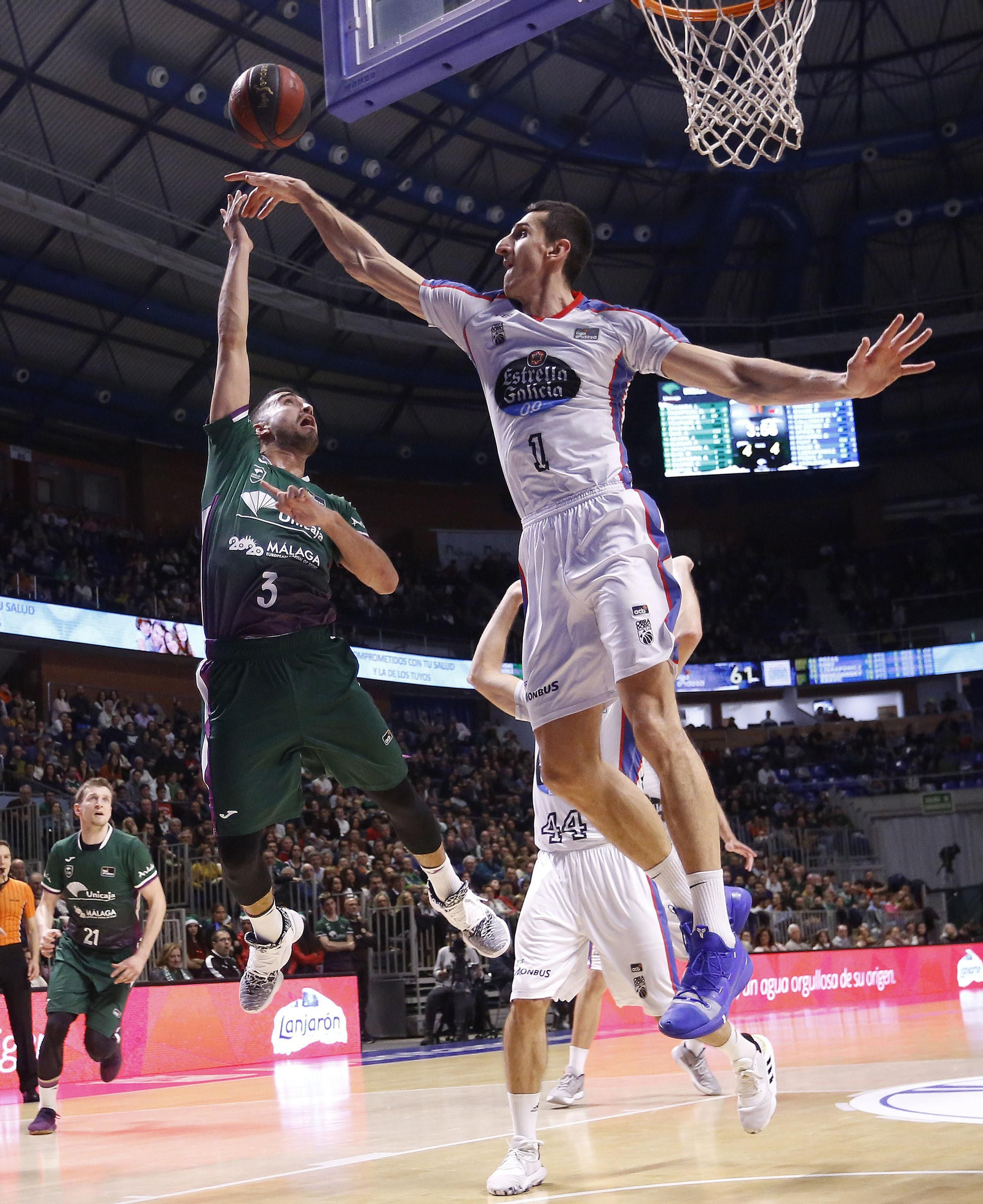 Las fotos del Unicaja-Obradoiro