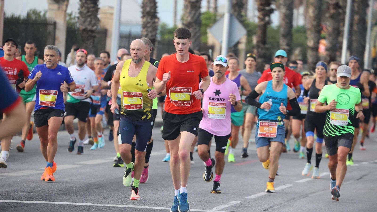 Las mejores fotos de la Maratón de Málaga 2024