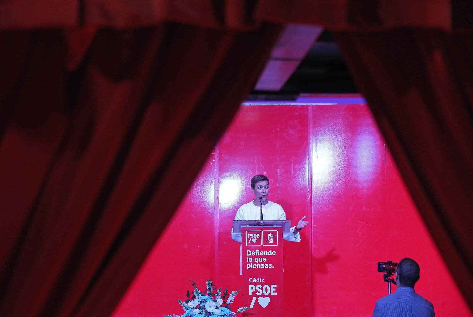 Fotos de la presentación de la candidatura de Gemma Araujo a la Alcaldía de La Línea