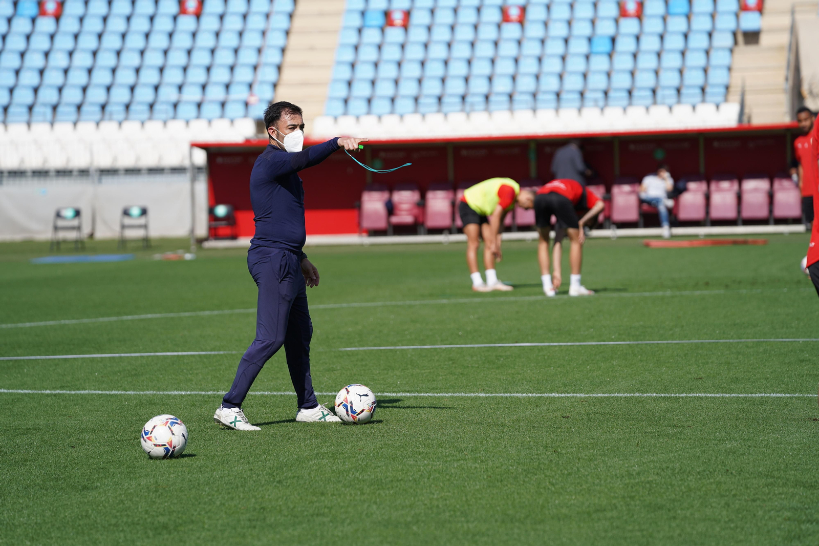 Entrenamiento del Almería, viernes 30