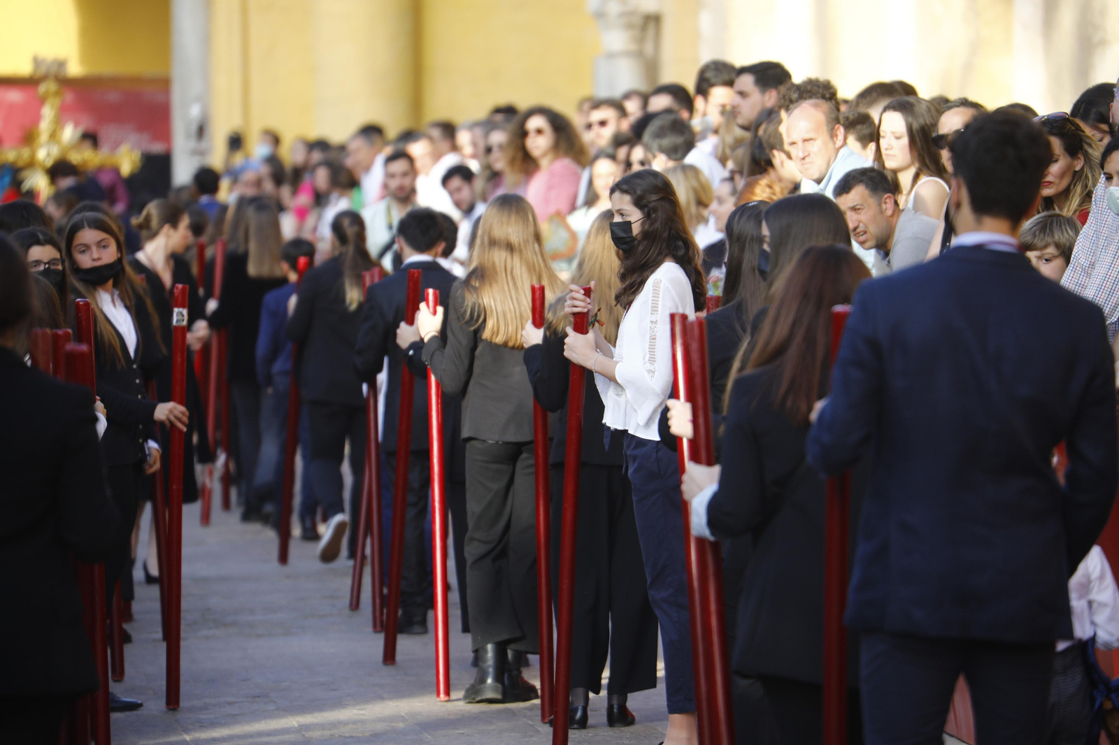El traslado de la hermandad de la Estrella de Córdoba, en imágenes