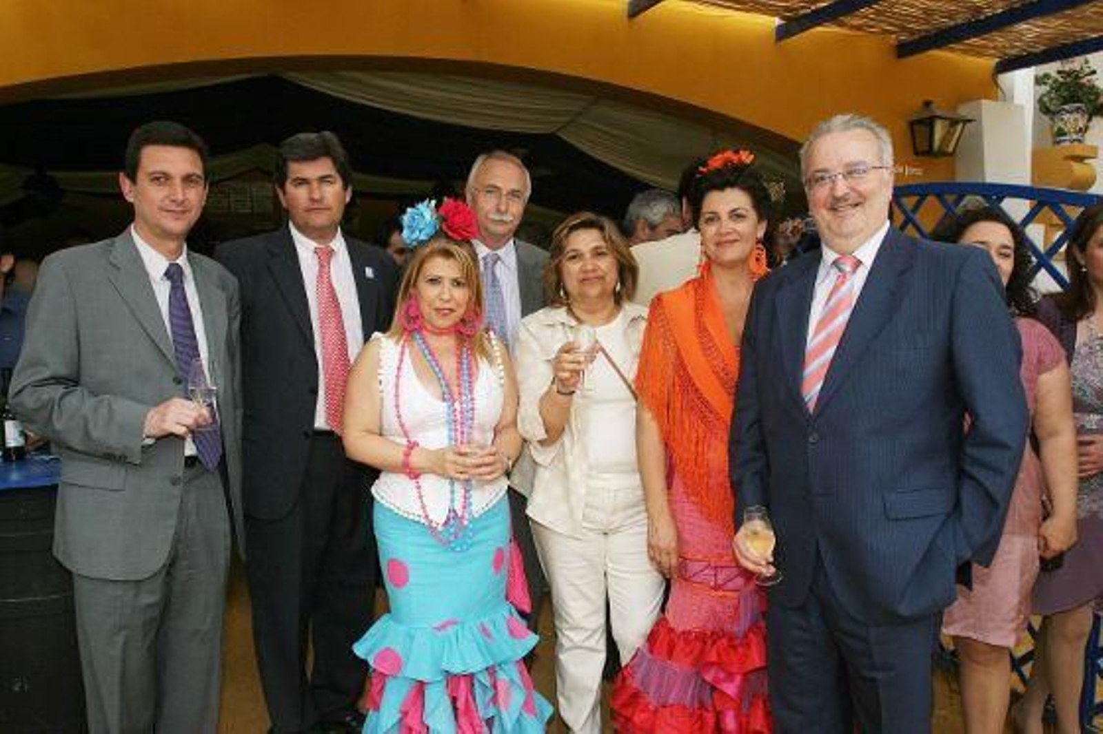 Miguel Berraquero, Francisco Benavent, Mamen Sánchez, Antonio Ferández Ortega, Margarida Ledo, Dolores Barroso y AntonioFernández.

Foto: Vanesa Lobo