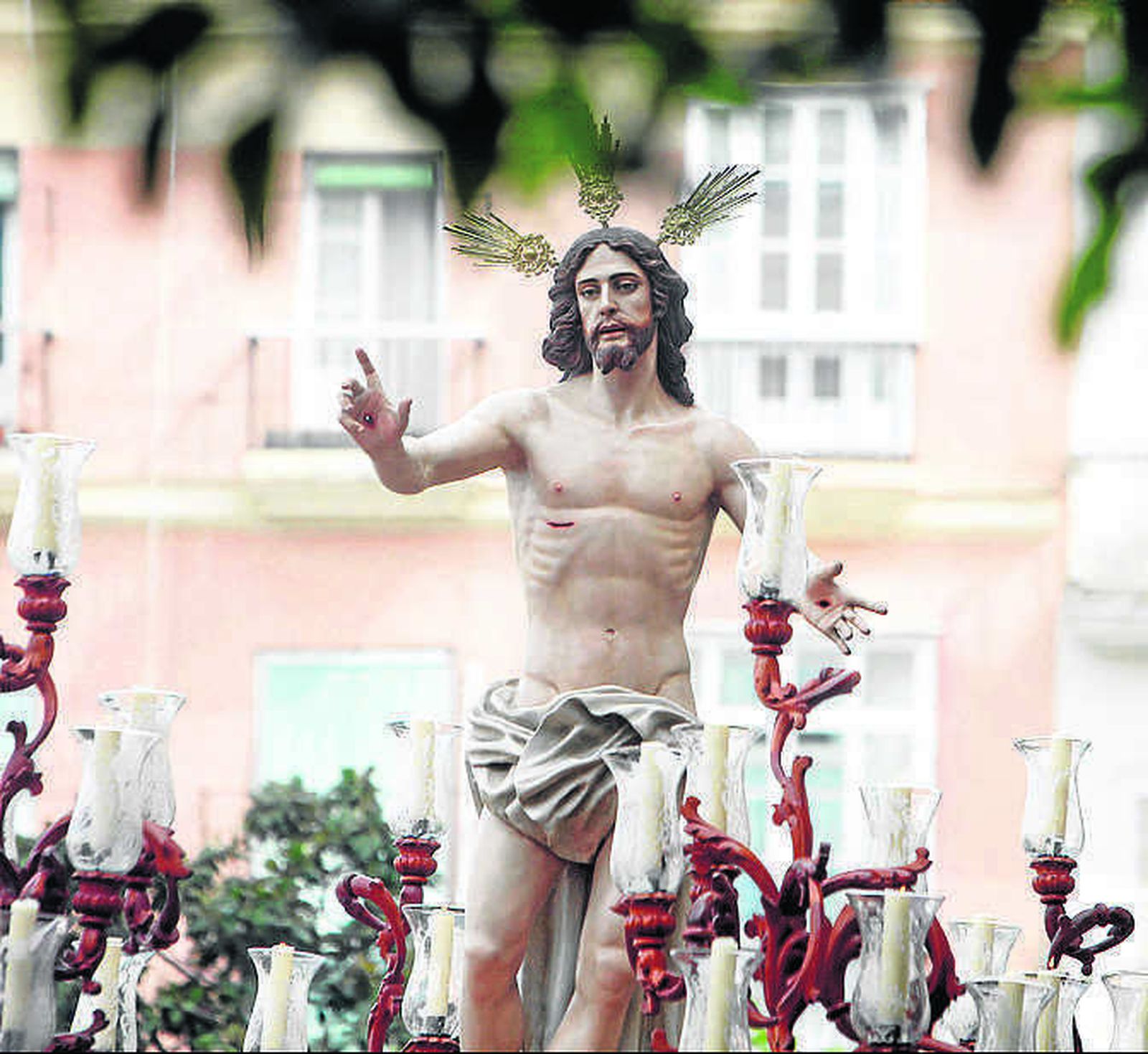 La imagen de Jesús Resucitado.