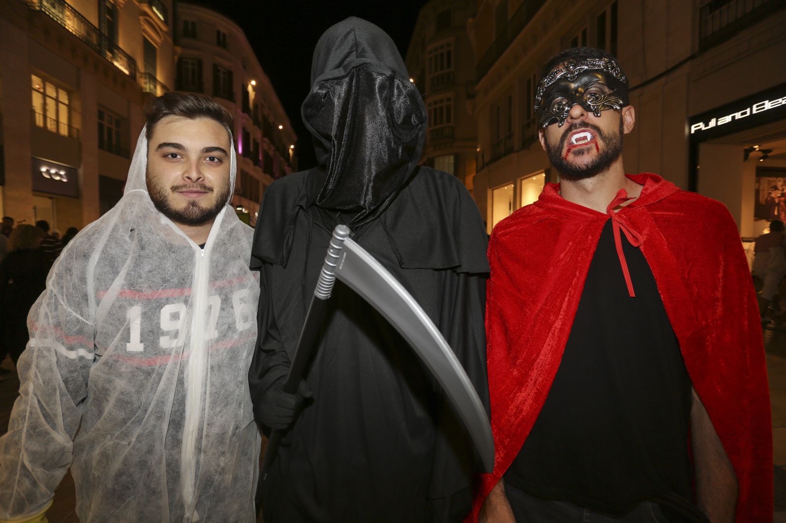 Las fotos de la noche de Halloween en Málaga