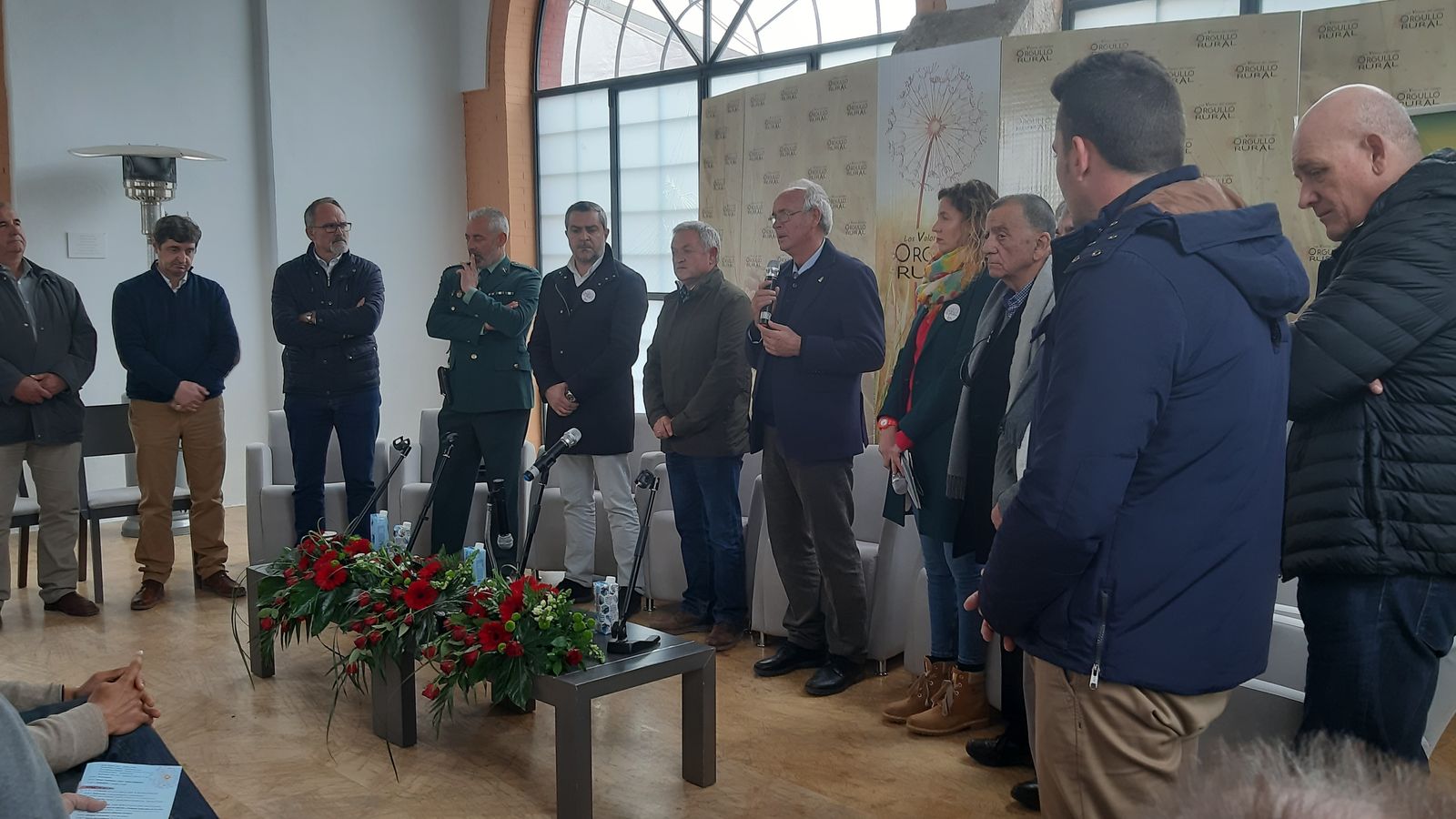 Inauguración de la jornada.