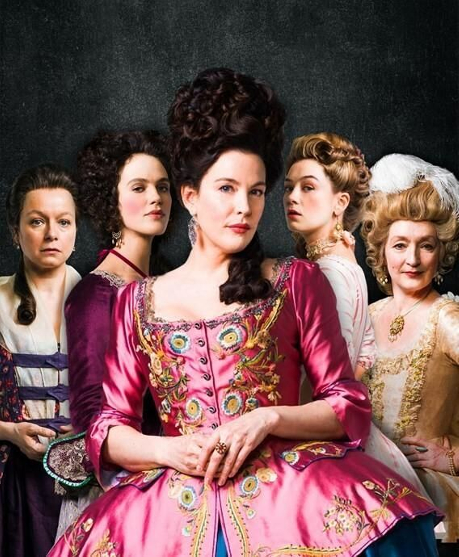 Las protagonistas de 'Harlots'