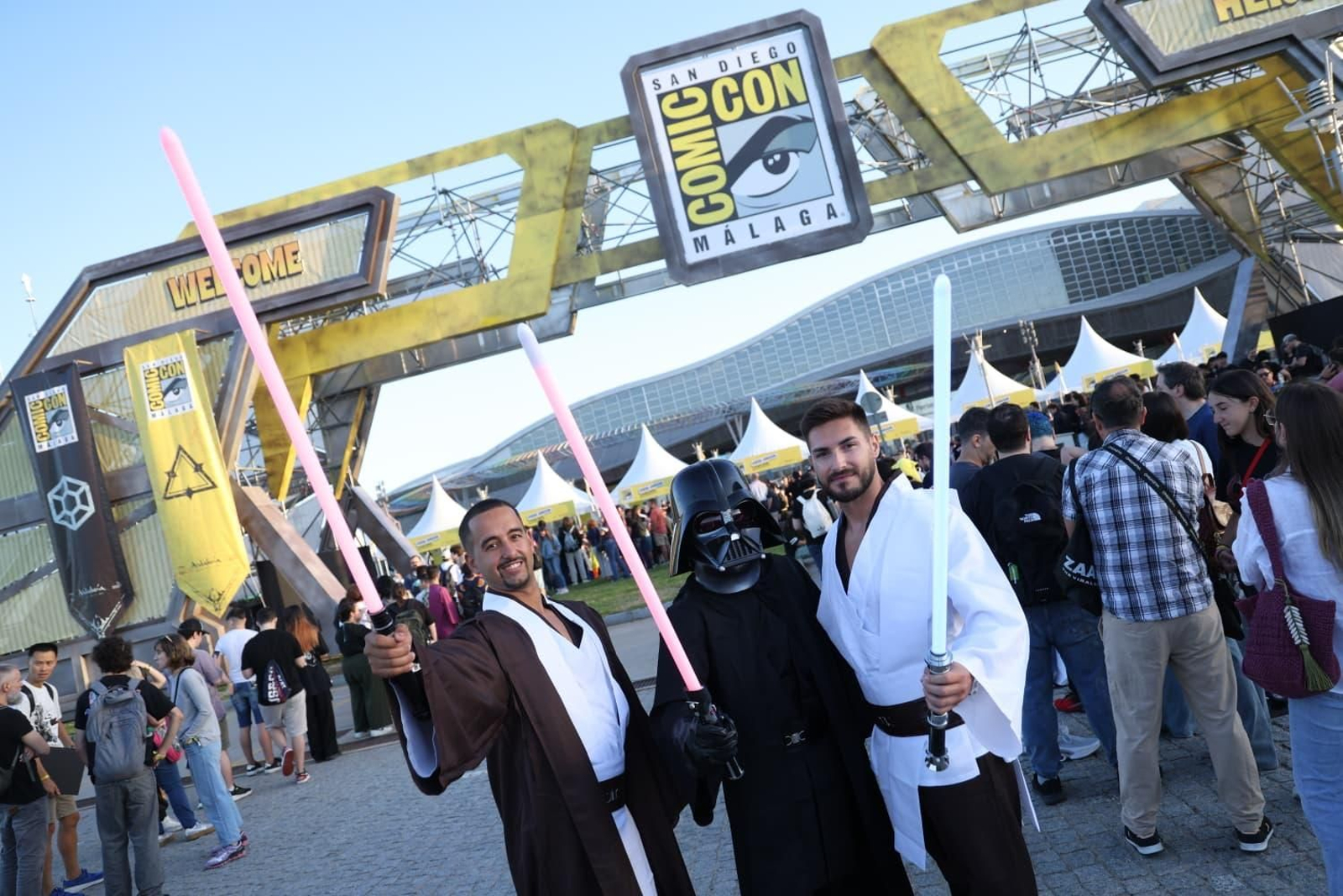 La Comic-Con de Málaga abre sus puertas con Conan, Lobezno y Darth Vader