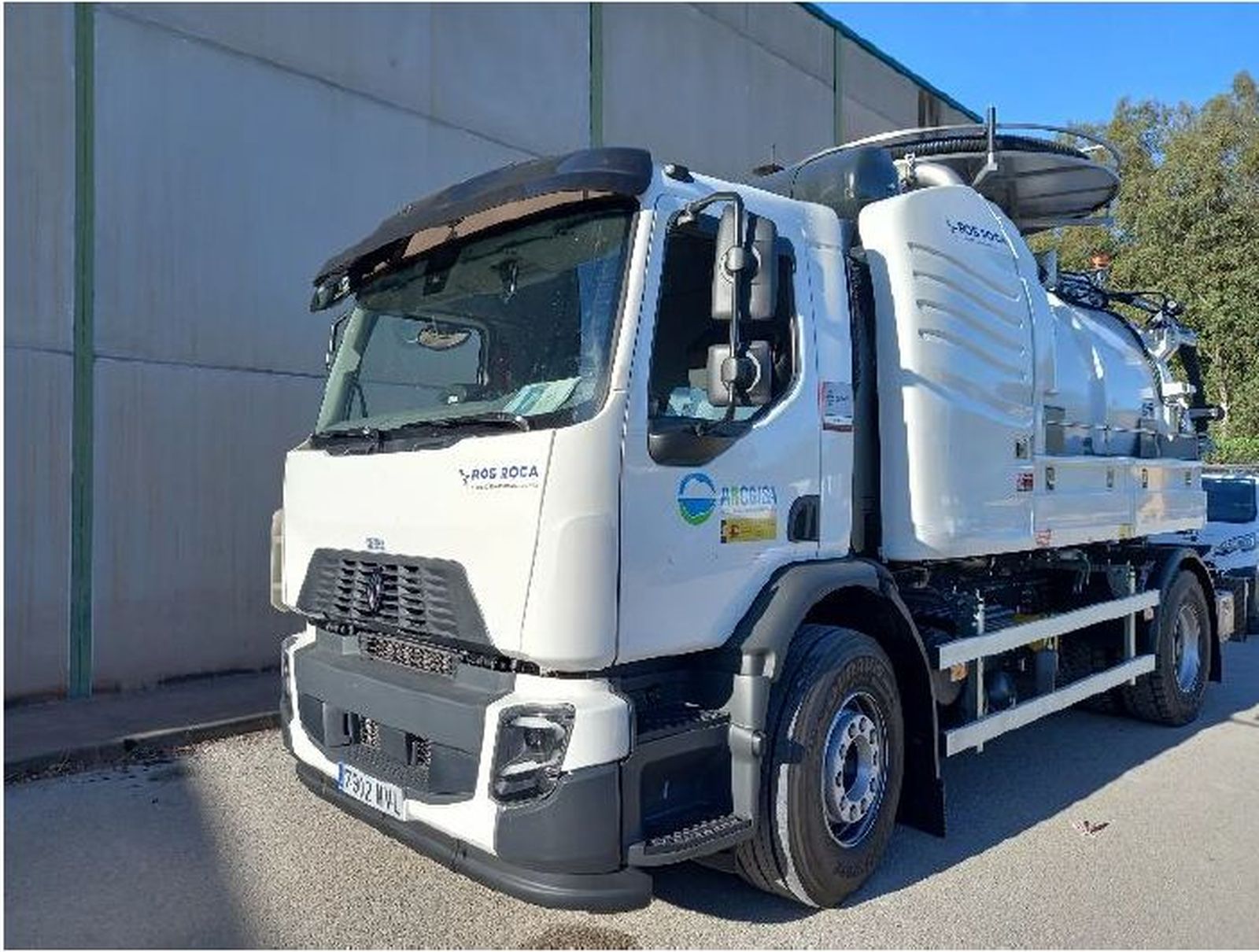 Uno de los nuevos vehículos incorporados por Arcgisa para Los Barrios.