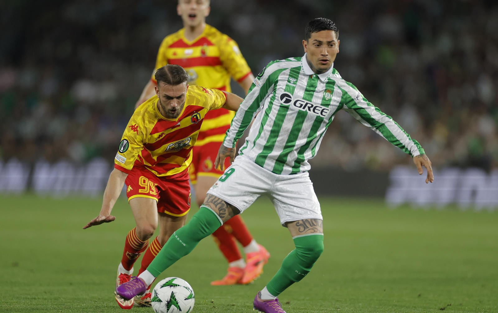 Las fotos del Betis - Jagiellonia