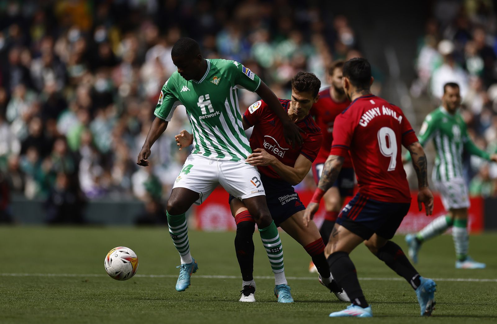 Las imágenes del Betis-Osasuna
